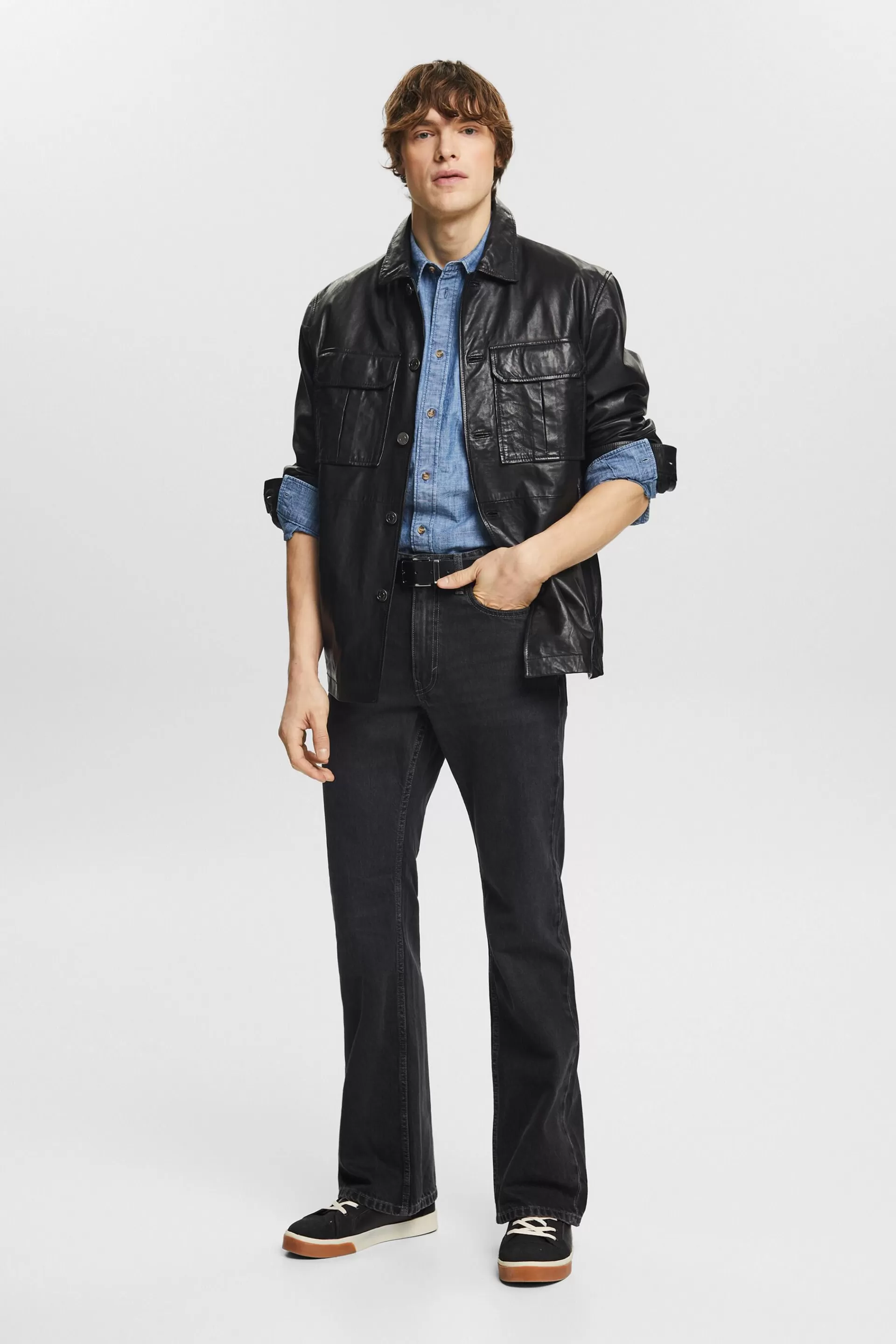 Button-Down-Jeanshemd-ESPRIT Online