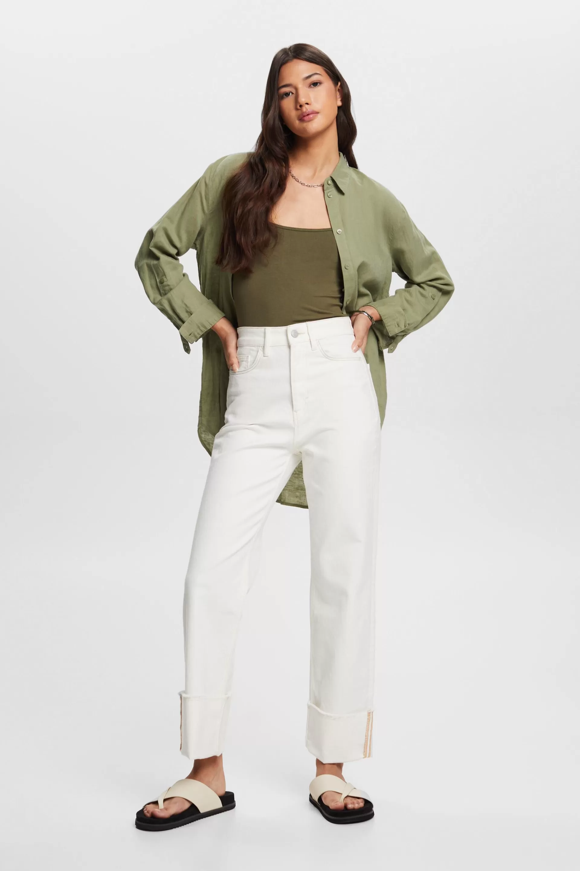 Camisole aus Stretch-Strick-ESPRIT Best