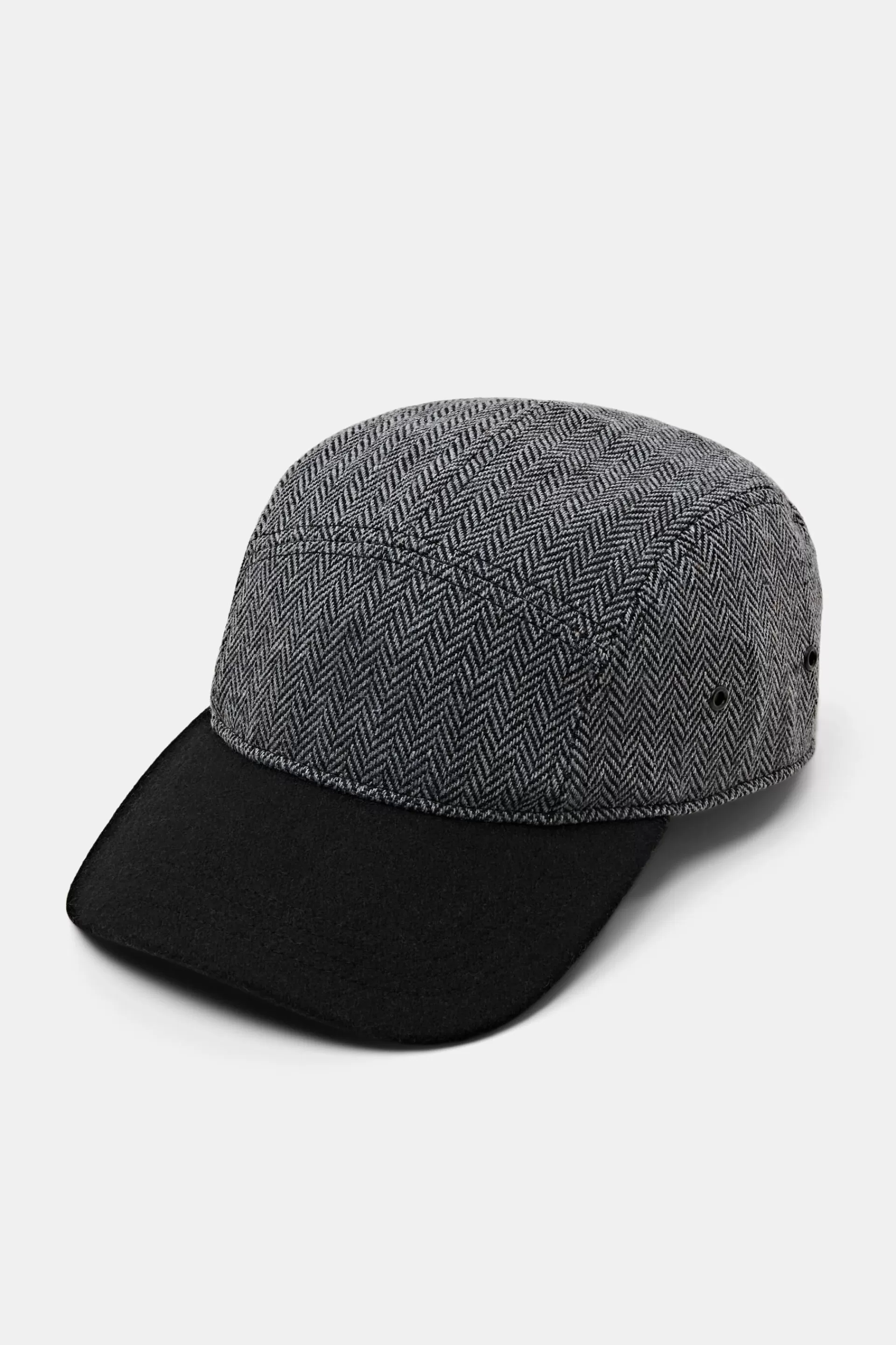 Cap aus Wollmix im Herringbone-Design-ESPRIT Best Sale