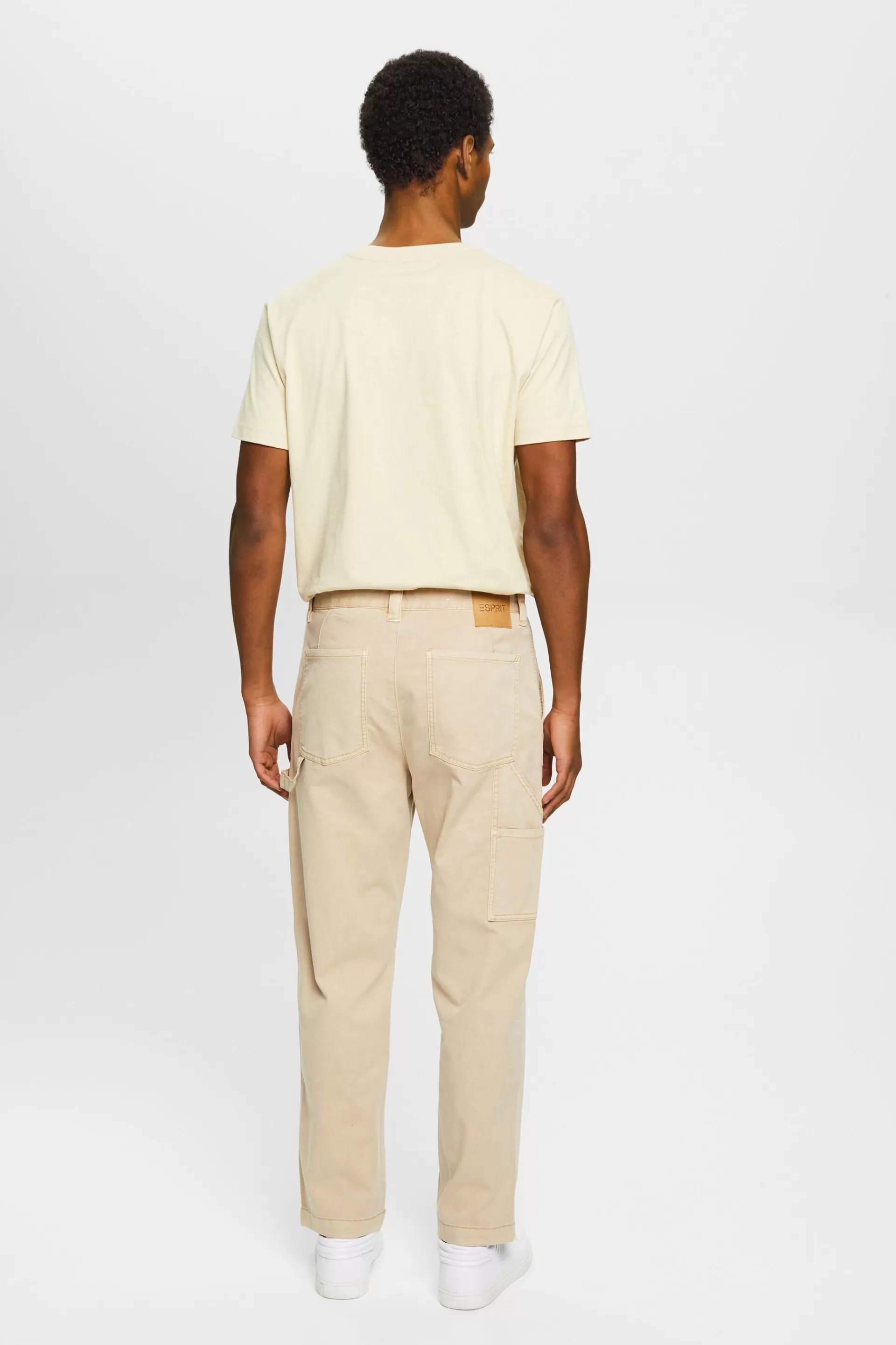 Cargohose im Vintage Straight Fit-ESPRIT Hot