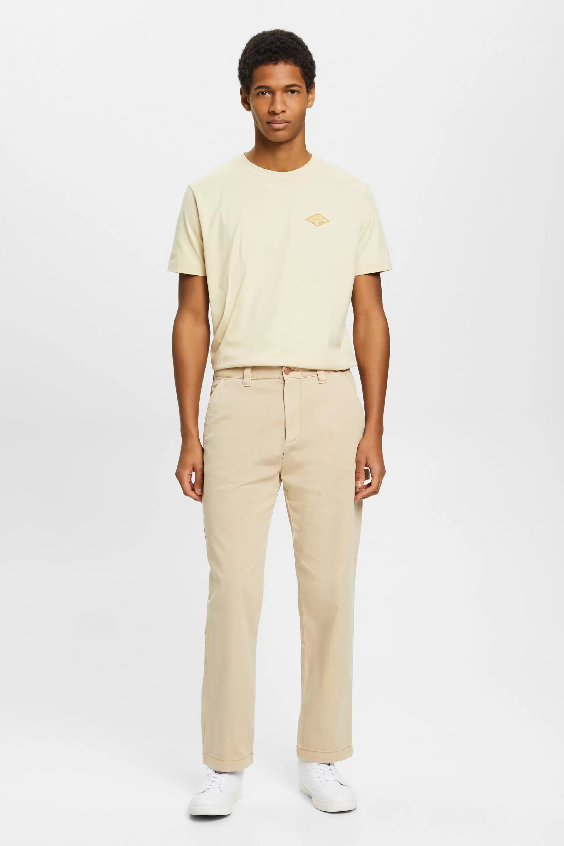 Cargohose im Vintage Straight Fit-ESPRIT Hot
