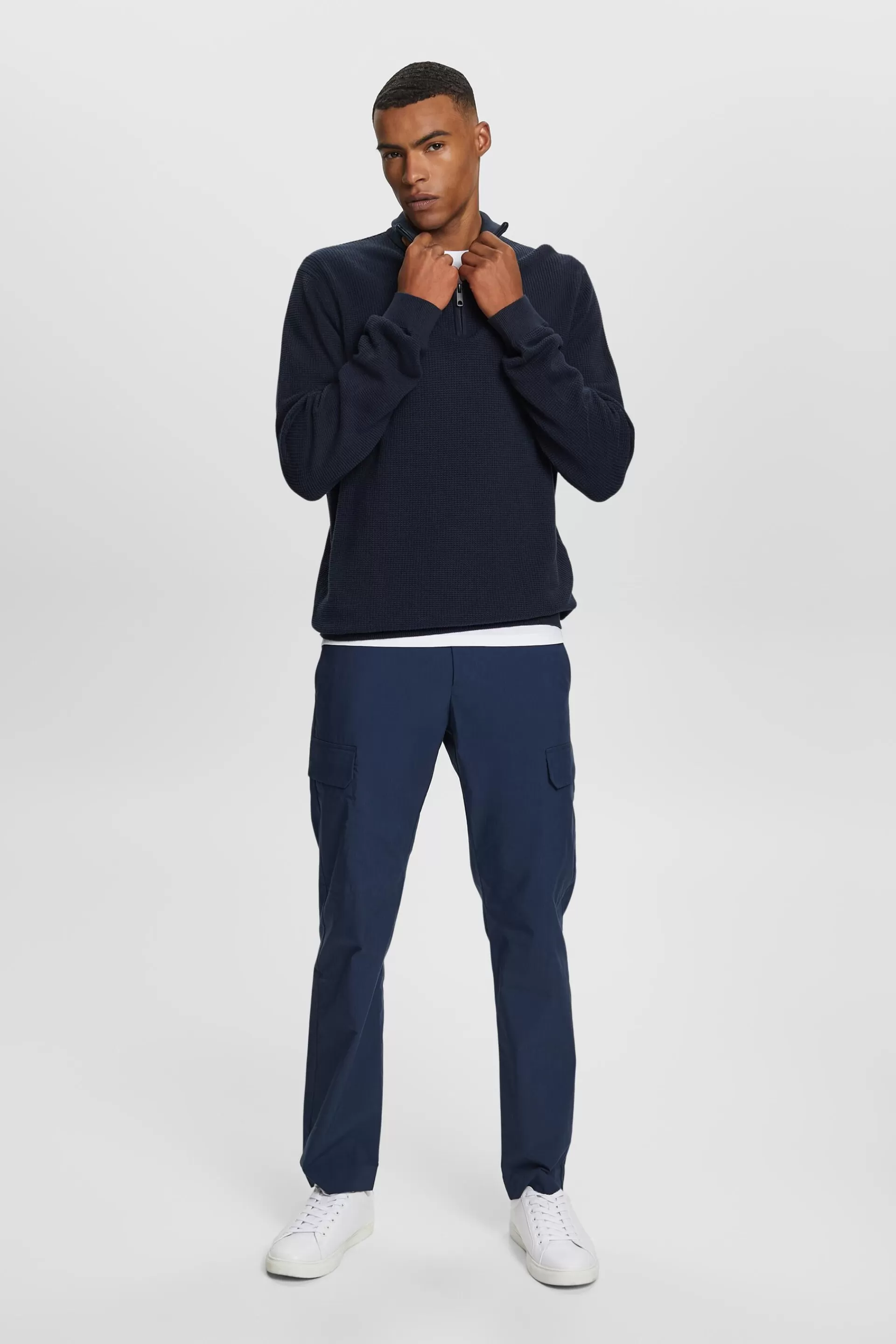 Cargohose mit elastischem Bund-ESPRIT Cheap