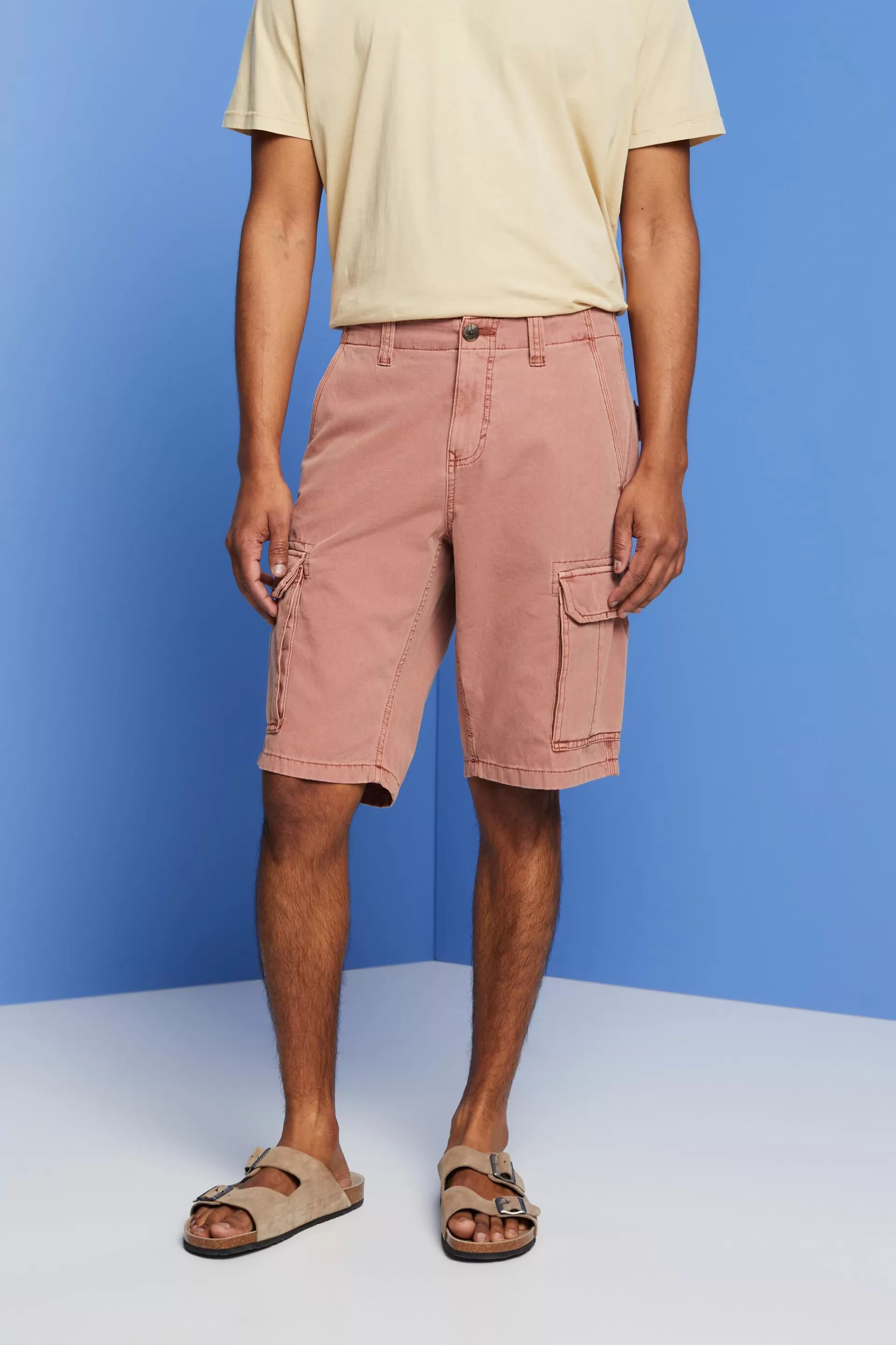Cargoshorts, 100% Baumwolle-ESPRIT Outlet
