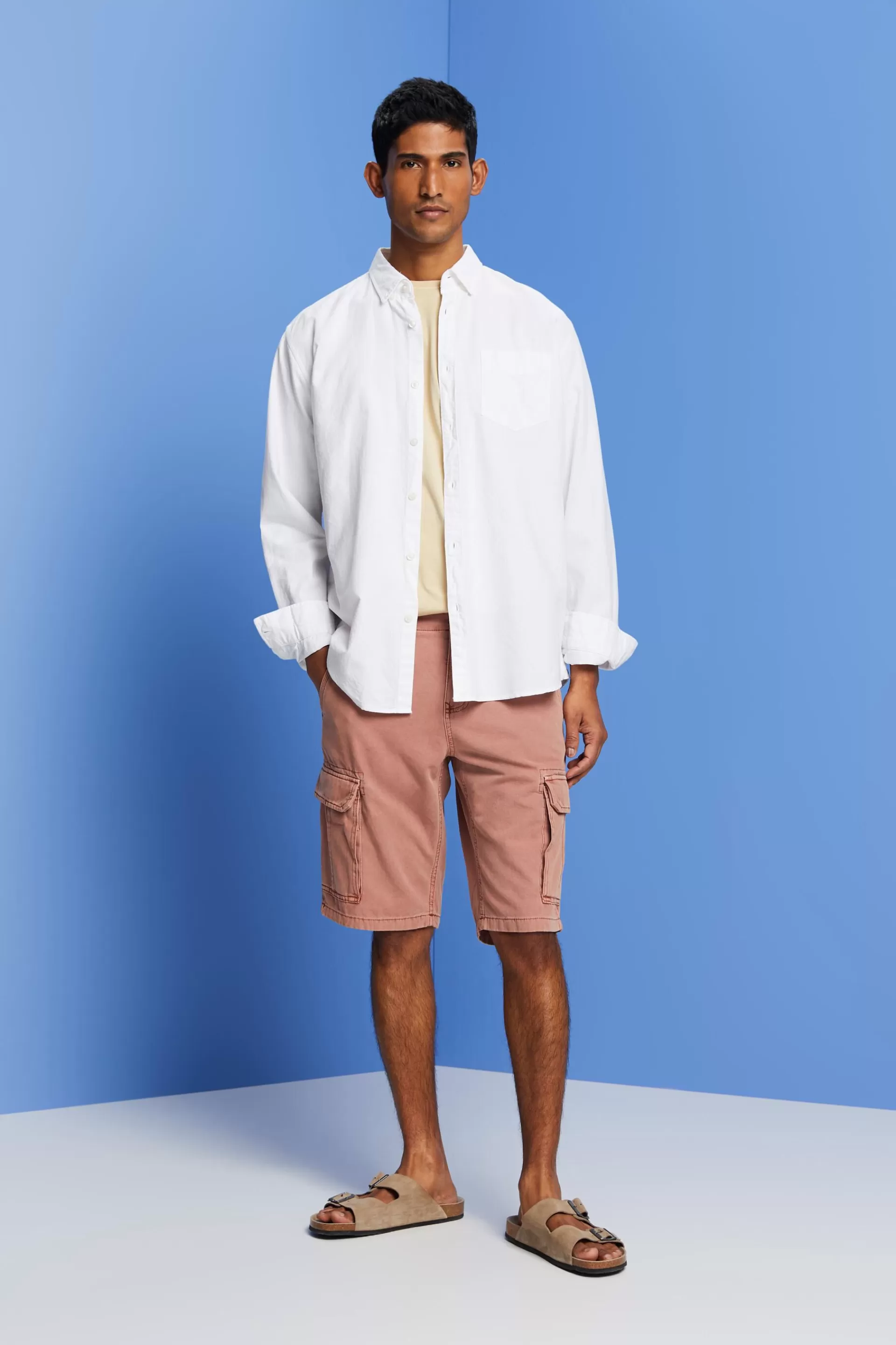 Cargoshorts, 100% Baumwolle-ESPRIT Outlet