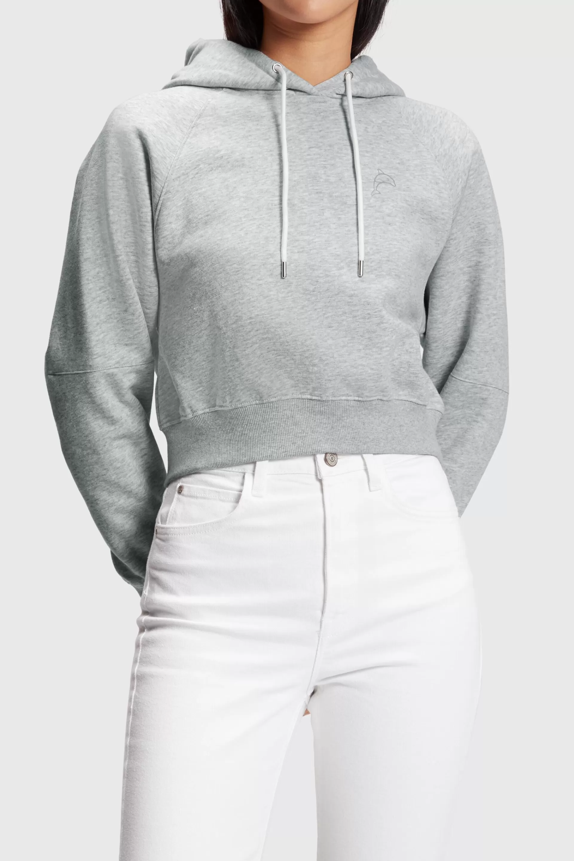 Color Dolphin Cropped-Hoodie-ESPRIT Outlet
