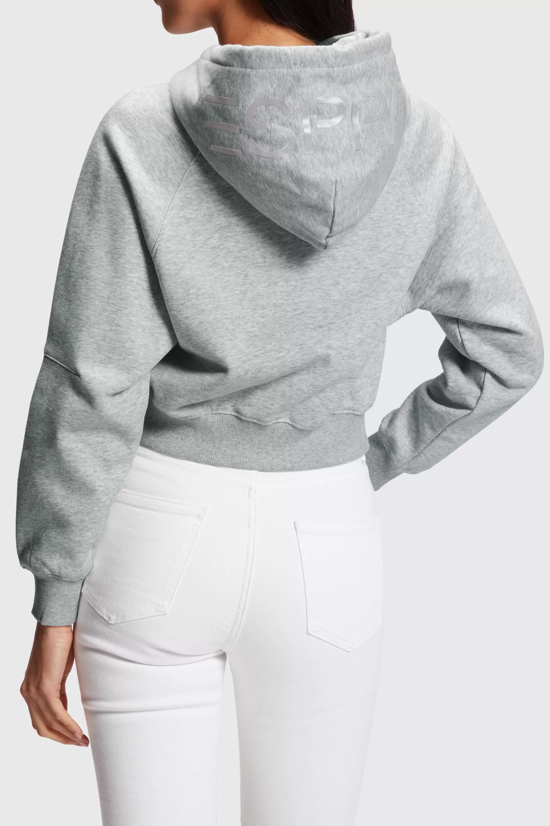 Color Dolphin Cropped-Hoodie-ESPRIT Outlet