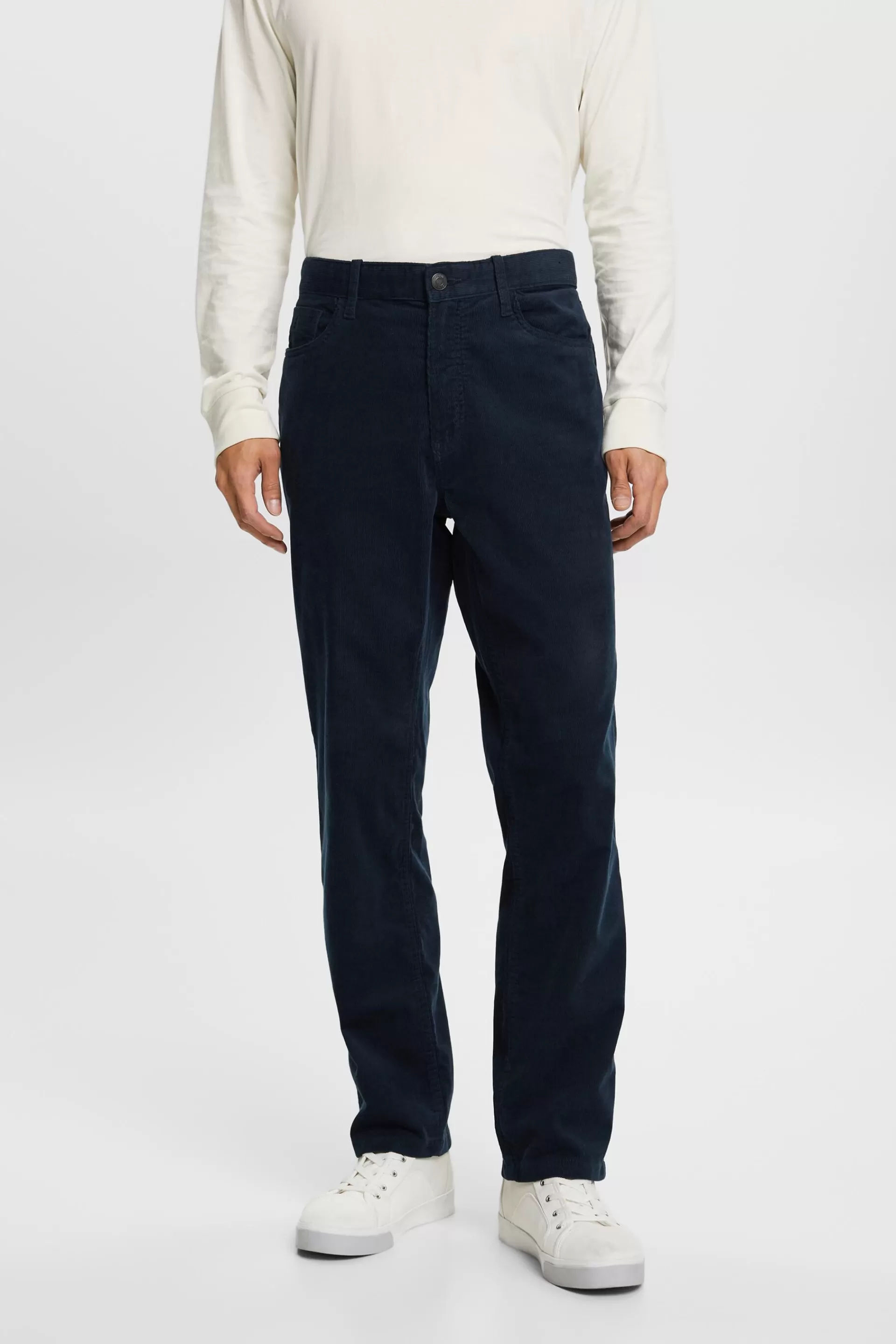 Cordhose in gerader Passform-ESPRIT Clearance