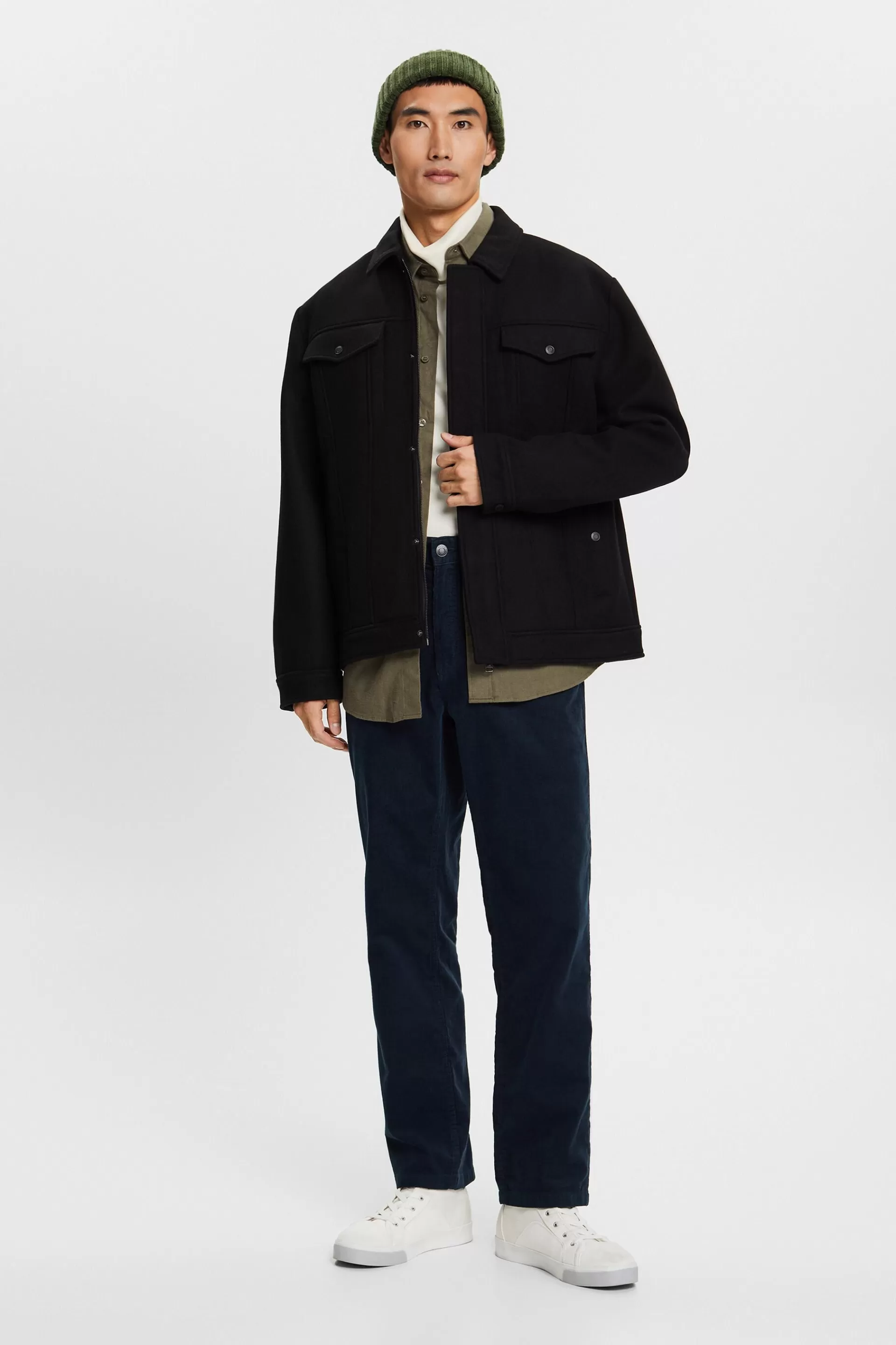 Cordhose in gerader Passform-ESPRIT Clearance