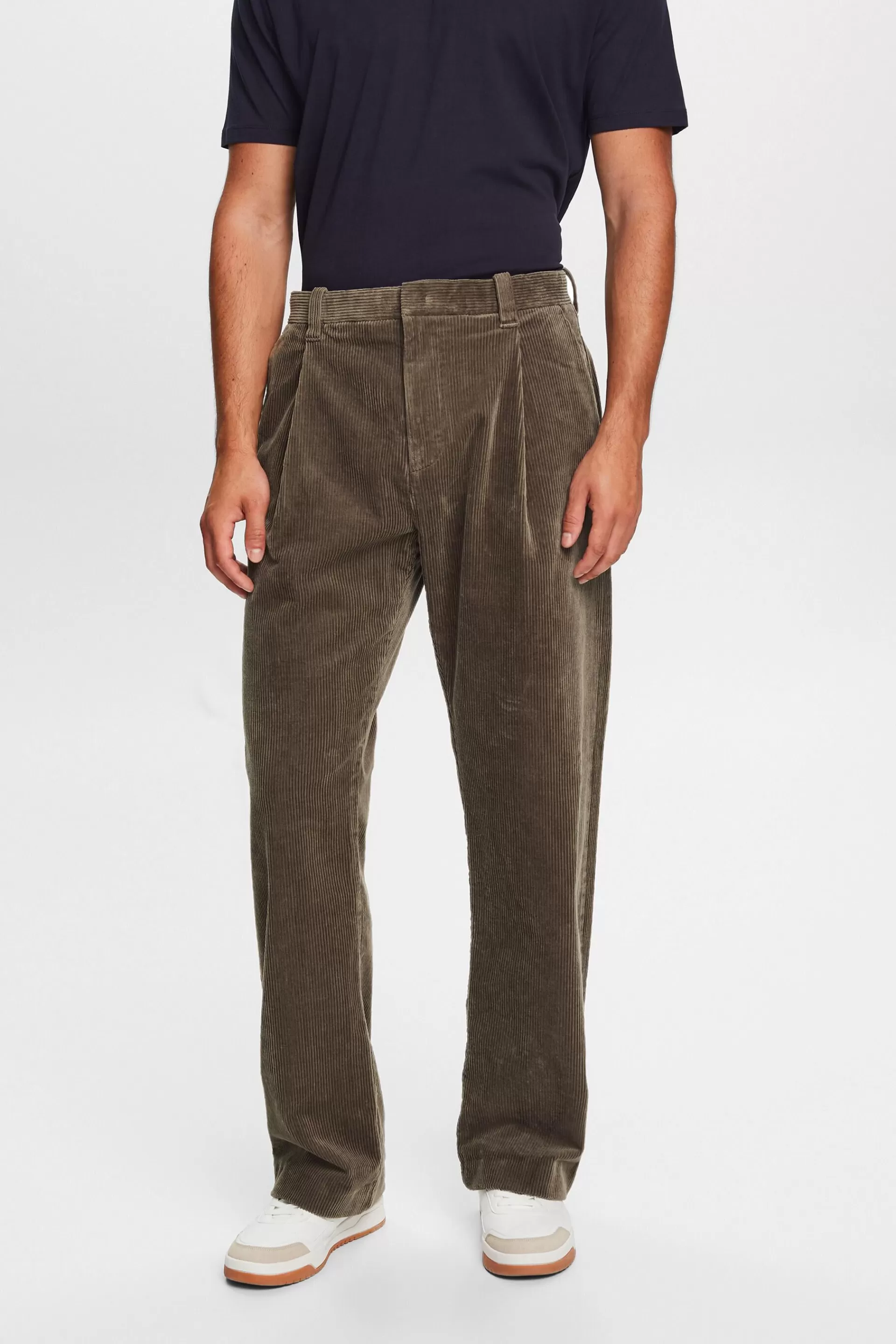 Cordhose mit weitem Beim-ESPRIT Cheap