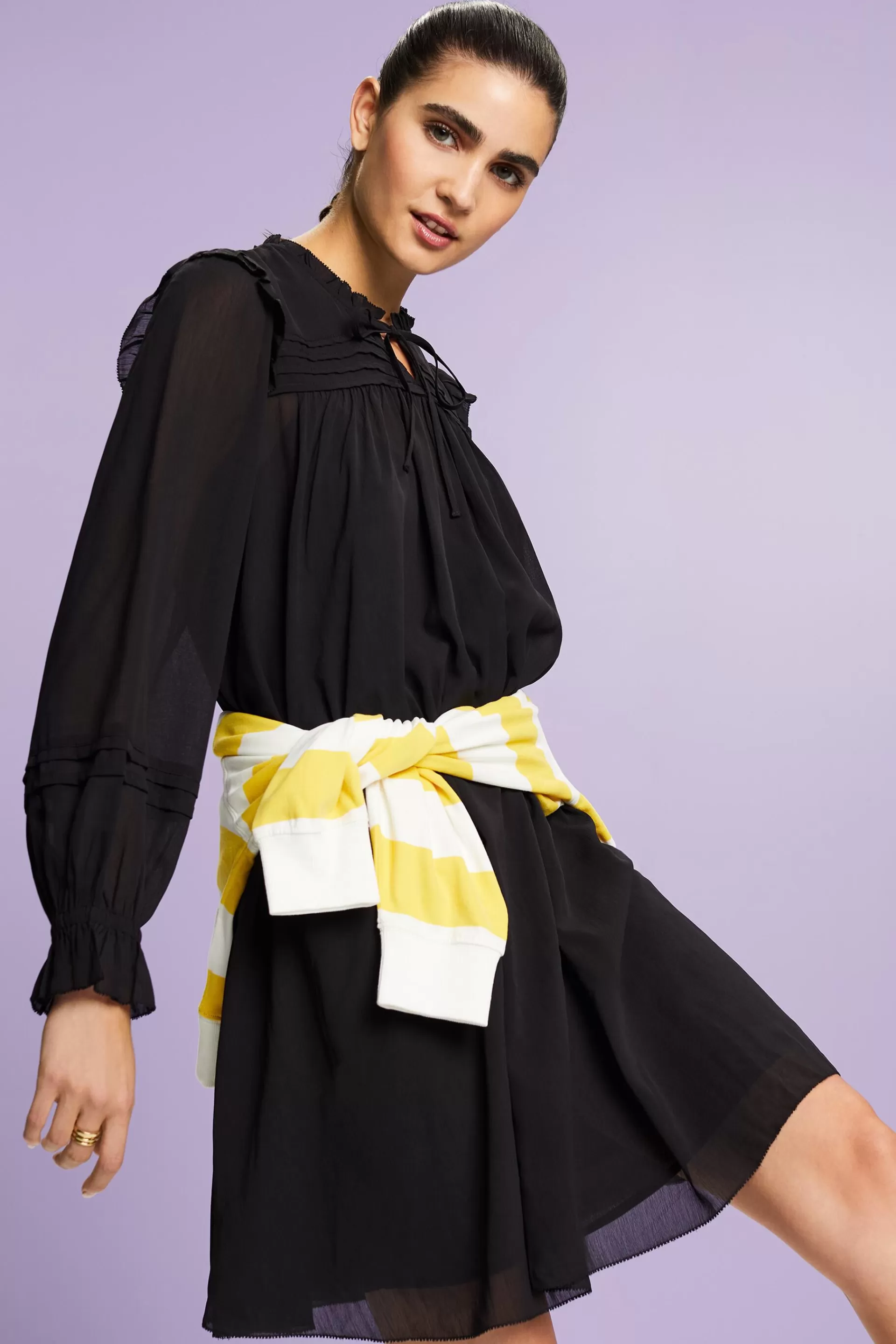 Crêpe-Chiffon-Minikleid-ESPRIT Fashion