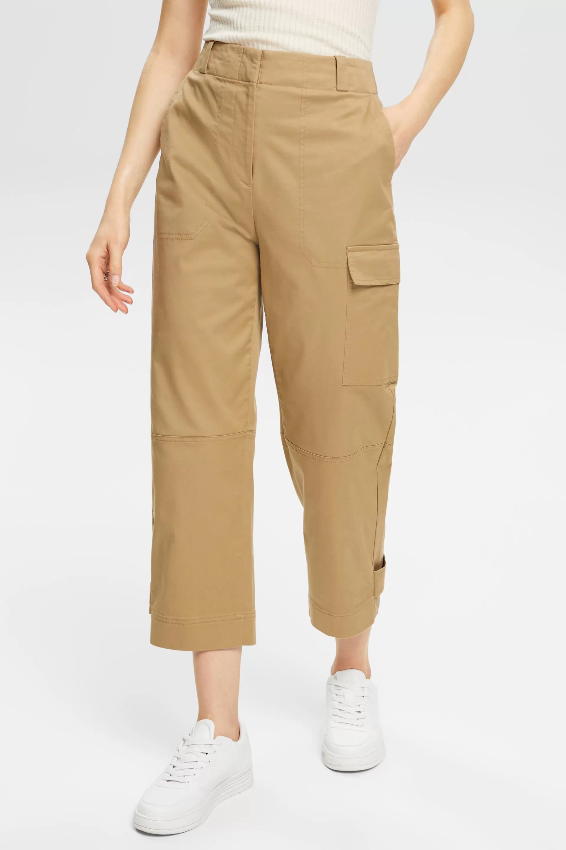 Cropped-Hose im Cargo-Look-ESPRIT Discount