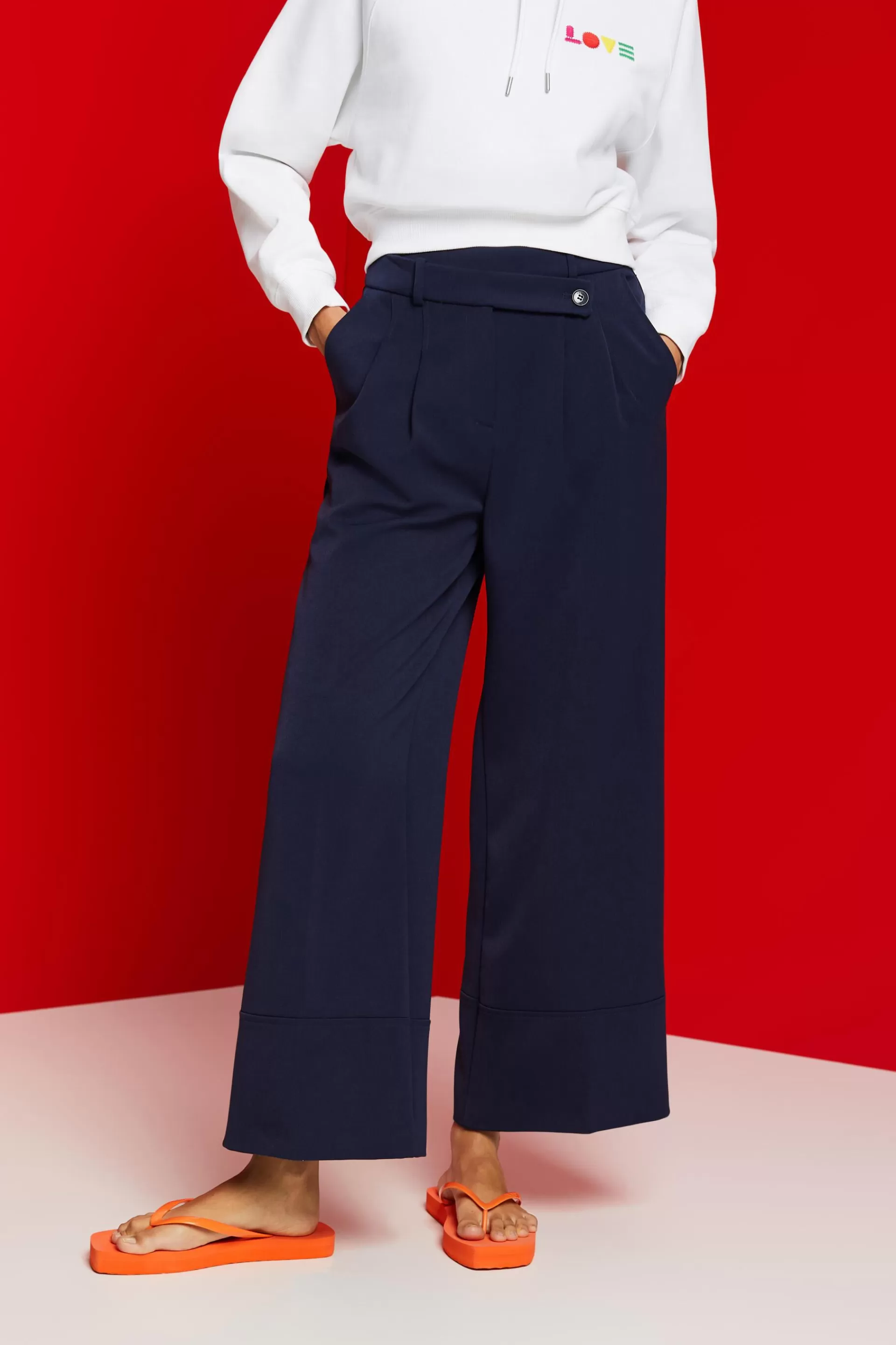 Culotte aus Viskosemix-ESPRIT Outlet