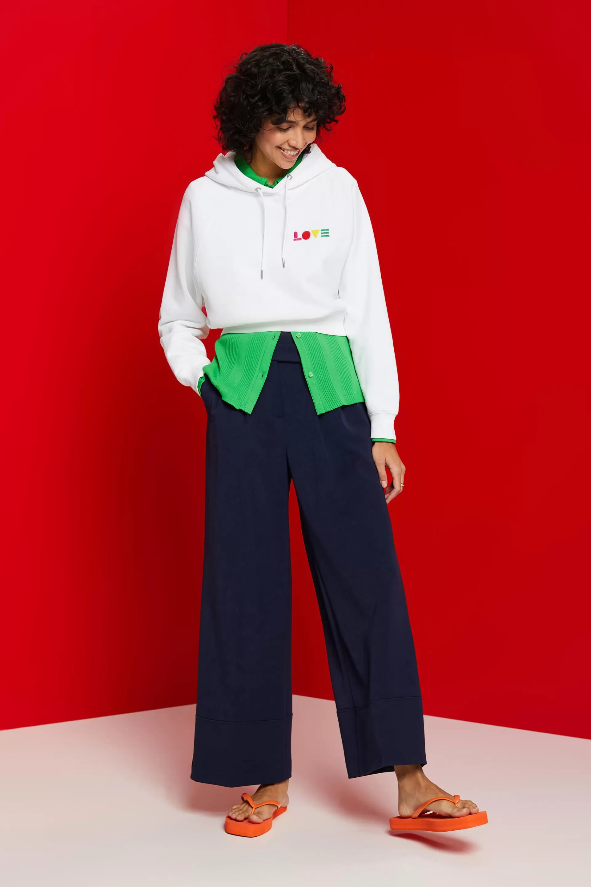Culotte aus Viskosemix-ESPRIT Outlet