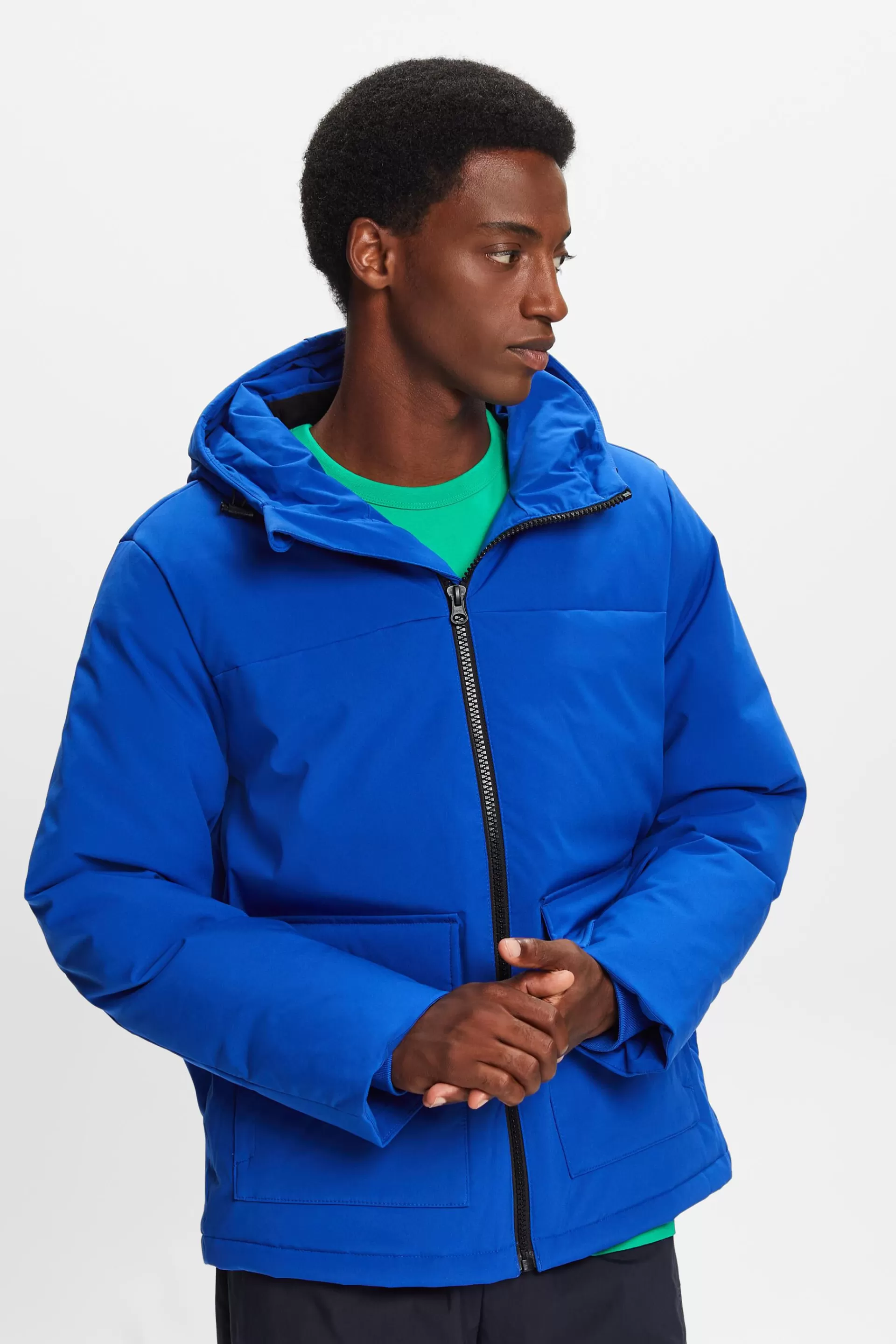 Daunenjacke mit Kapuze-ESPRIT Discount