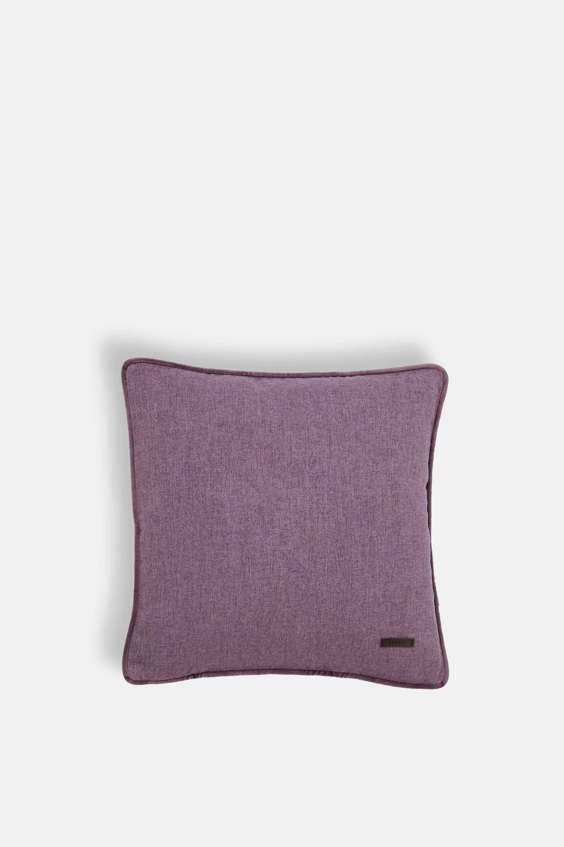 Dekorative Kissenhülle mit Samt-Paspelierung-ESPRIT Store
