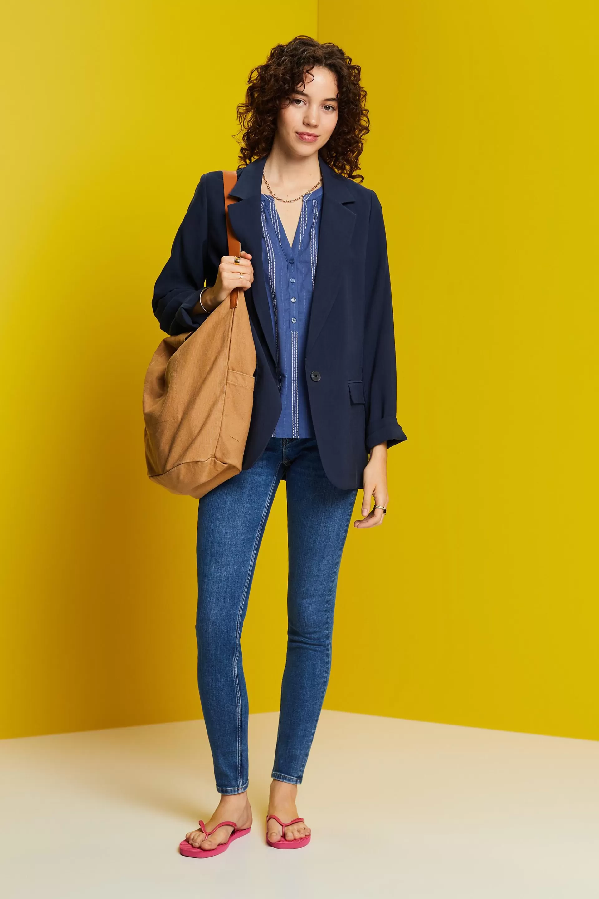 Denim aus Baumwoll-Stretch-ESPRIT Cheap