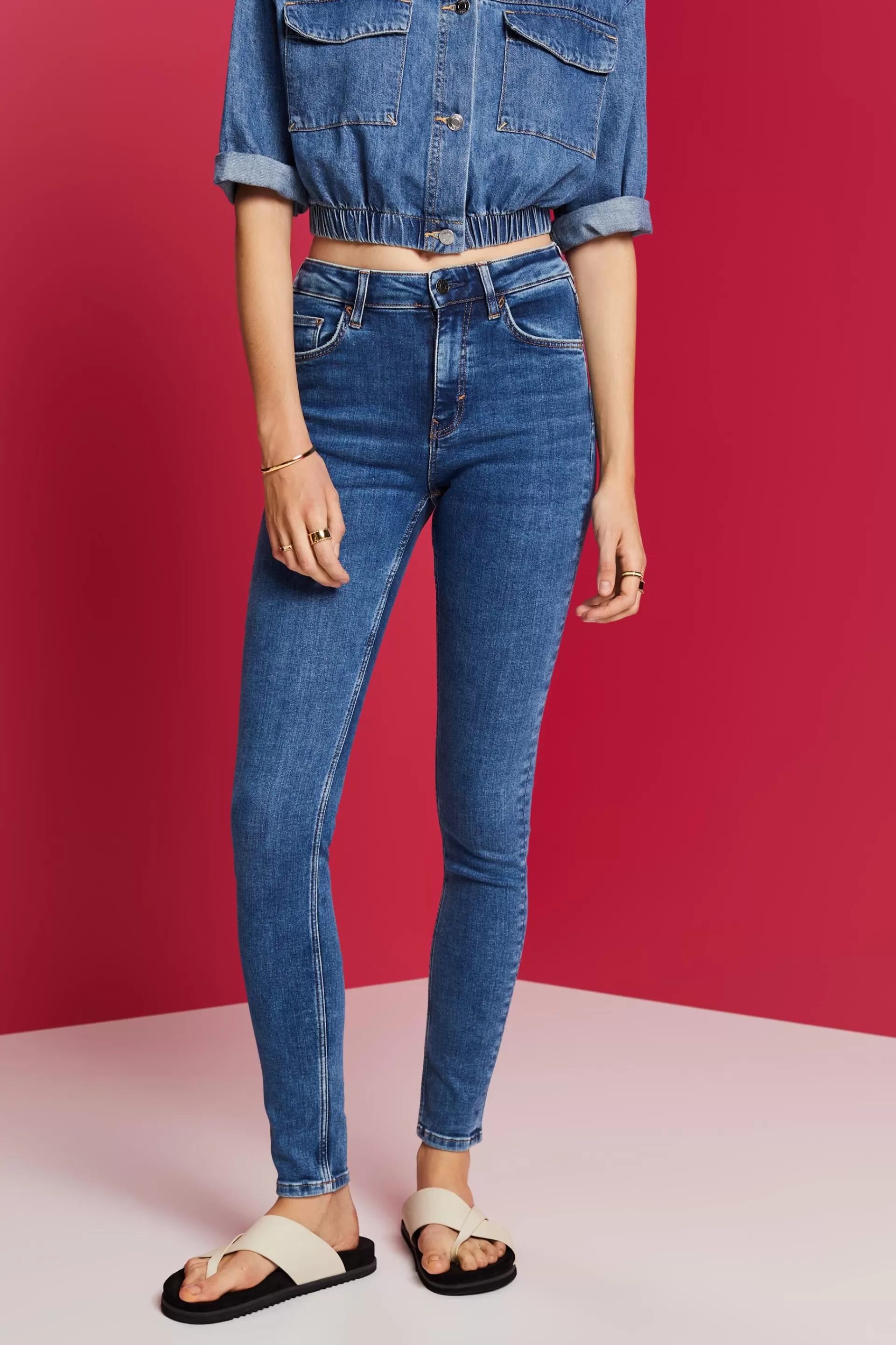 Denim aus Baumwoll-Stretch-ESPRIT Best