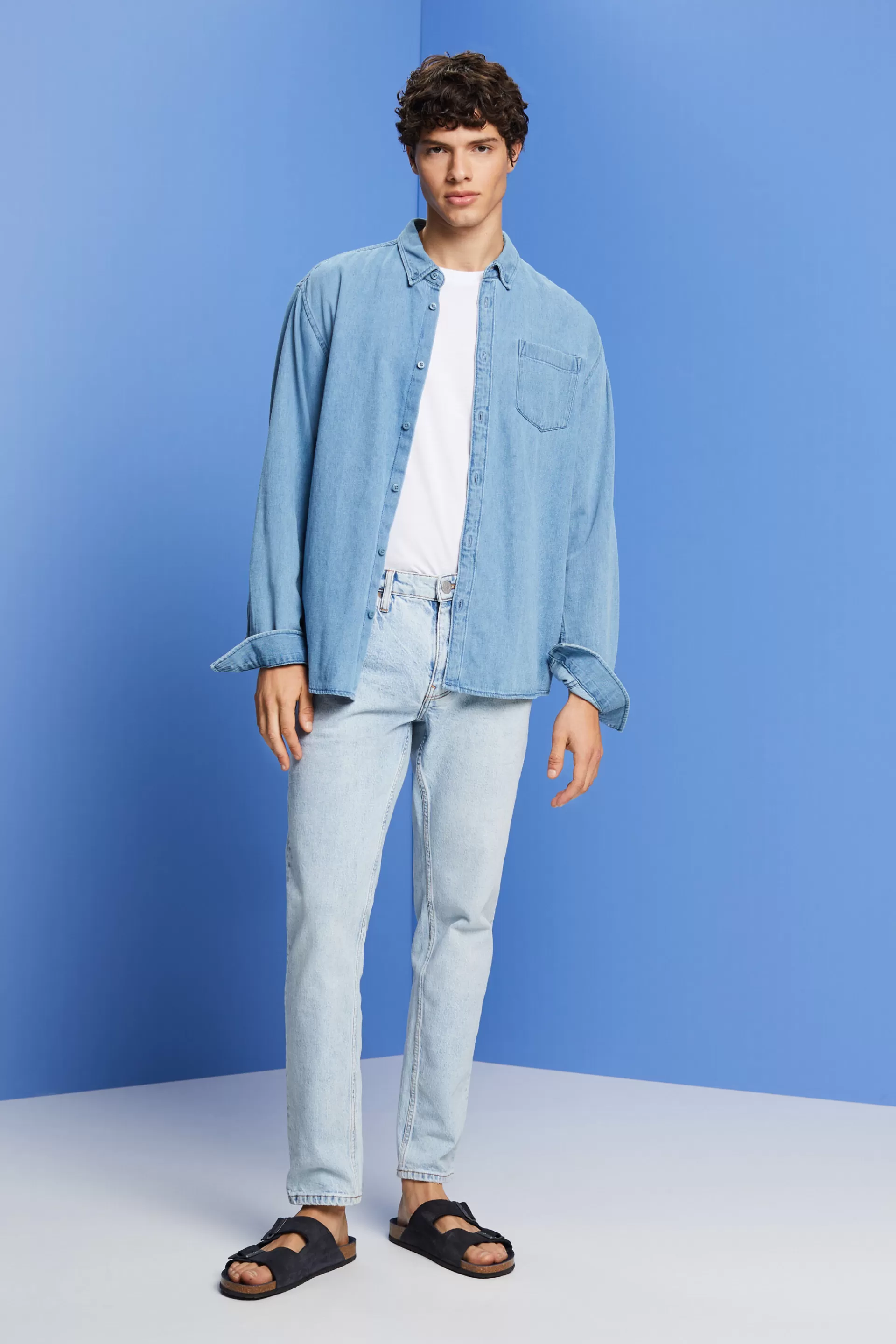 Denim aus Baumwoll-Stretch-ESPRIT Shop