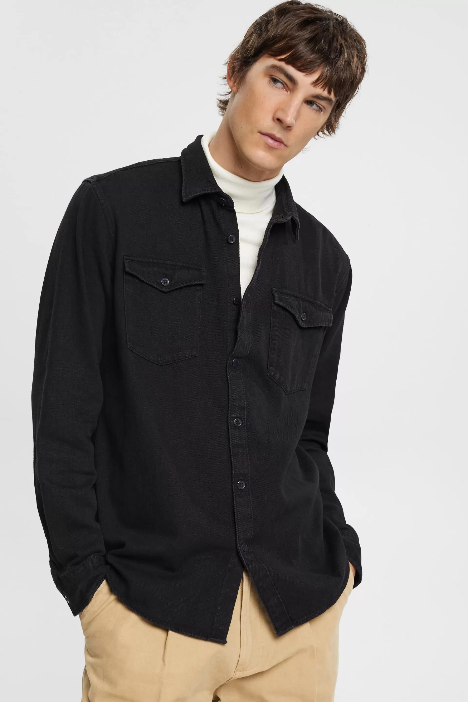 Denim-Shirt-ESPRIT Hot