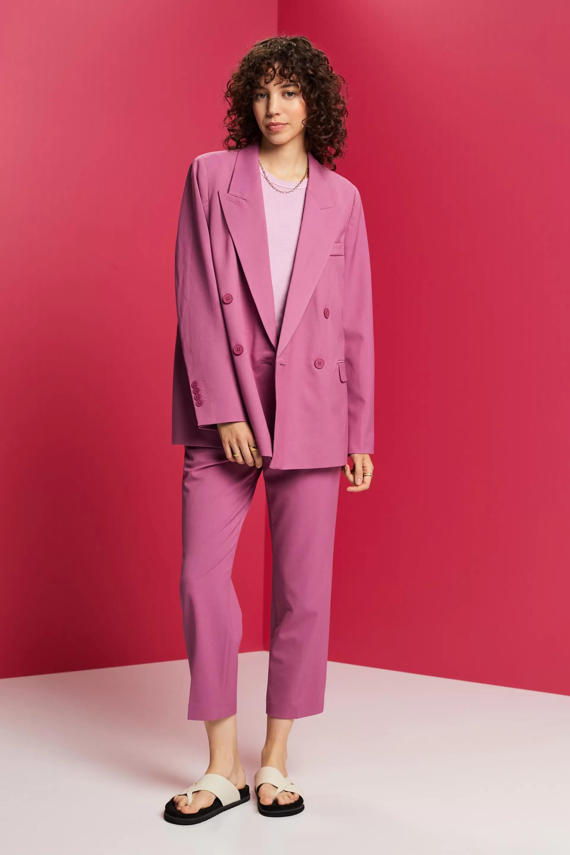 Doppelreihiger Blazer-ESPRIT New