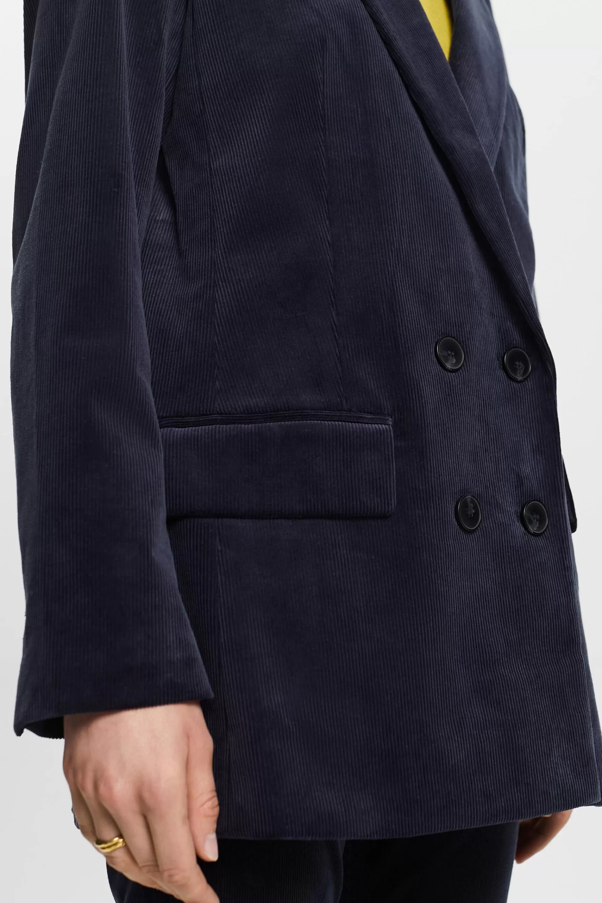 Doppelreihiger Cordblazer-ESPRIT Shop