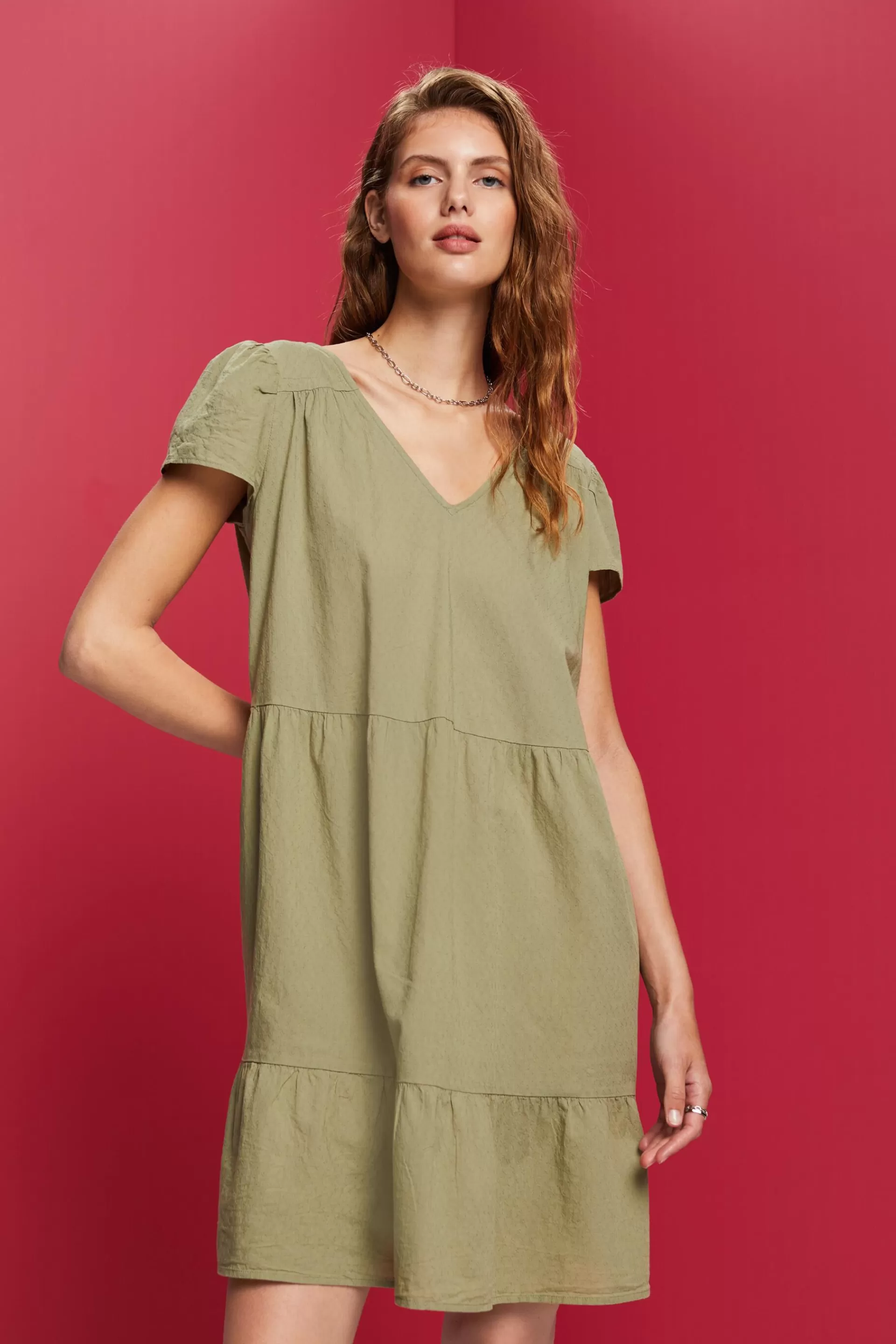 Dresses light woven-ESPRIT Store