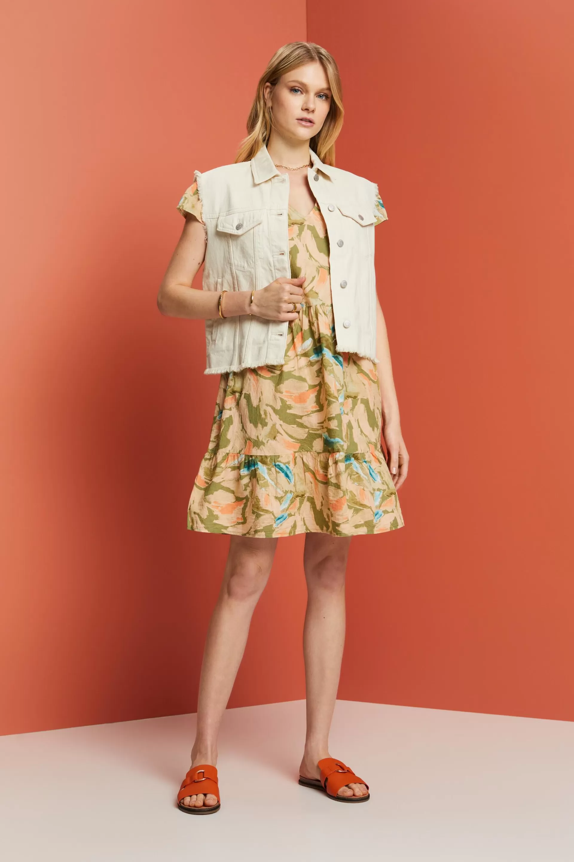 Dresses light woven-ESPRIT Cheap