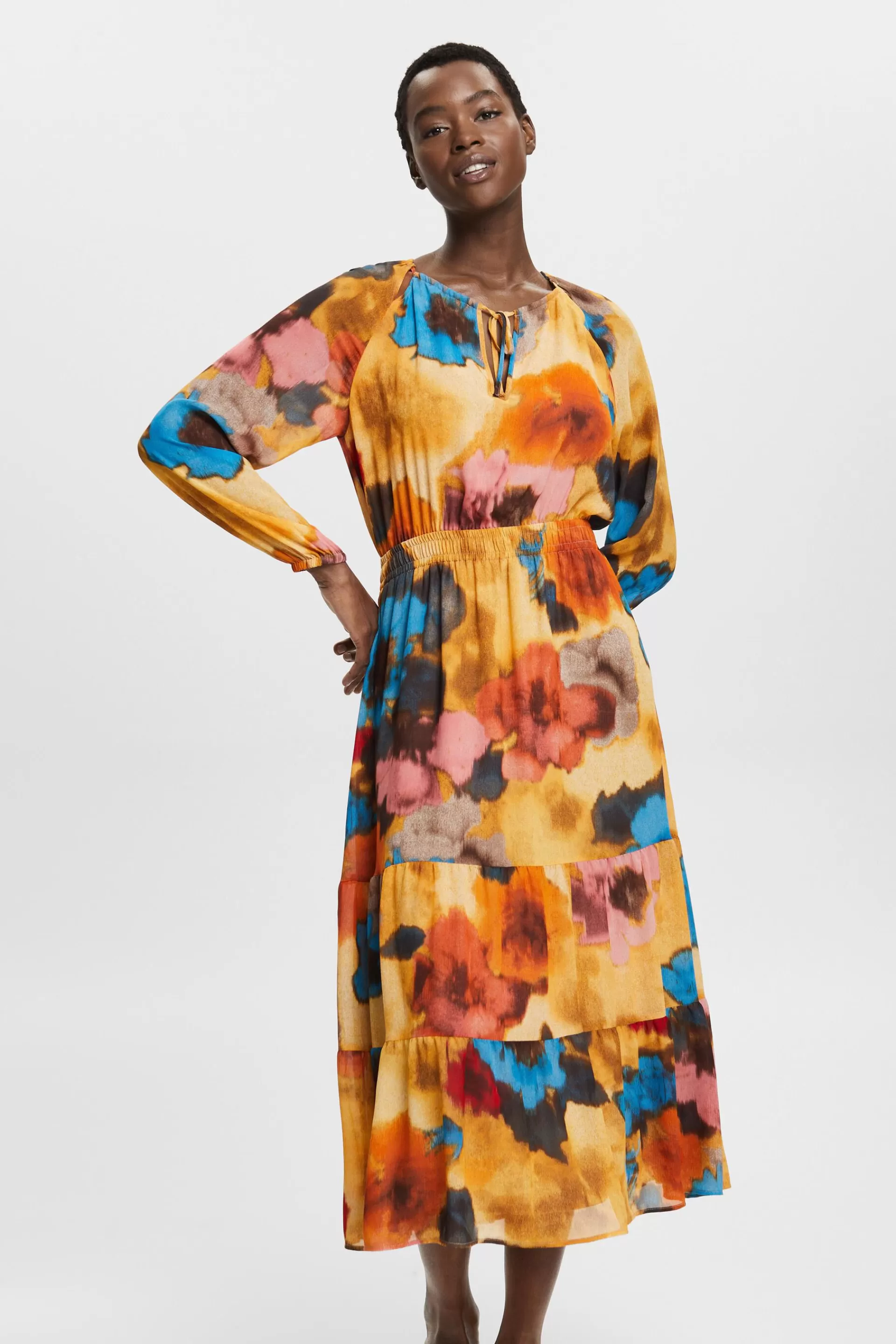 Dresses light woven-ESPRIT Cheap
