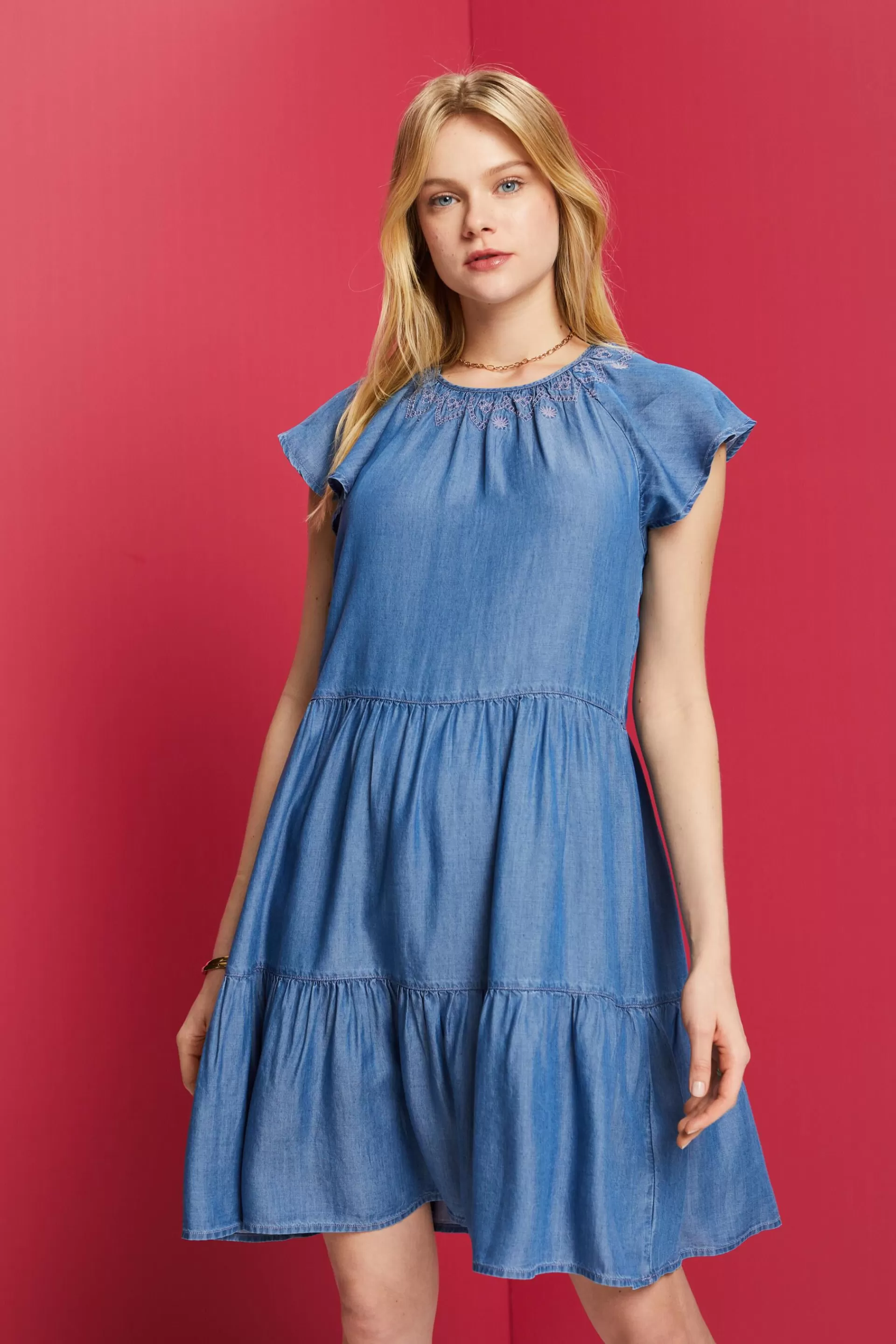 Dresses light woven-ESPRIT Best