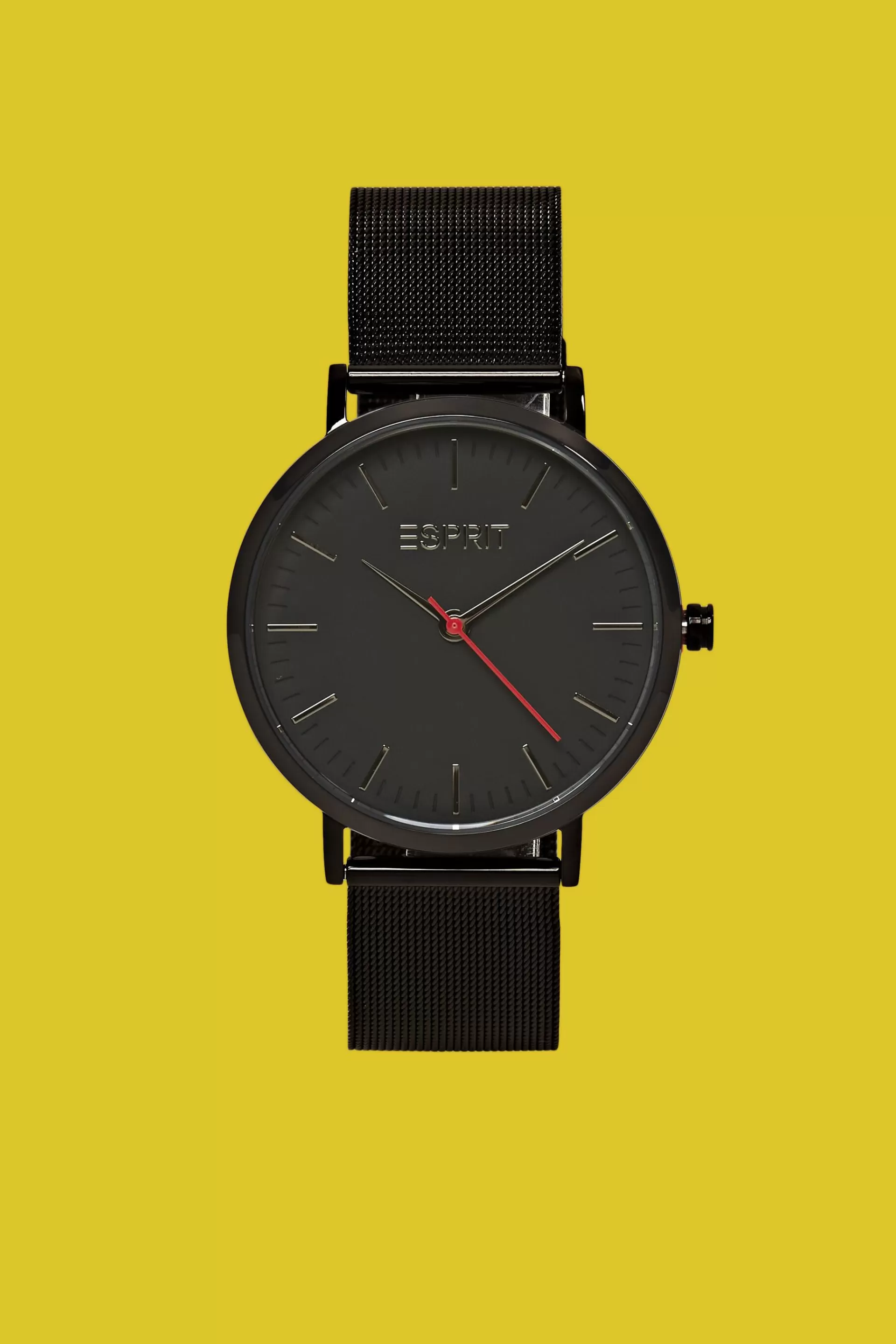 Edelstahluhr mit Mesh-Armband-ESPRIT Best