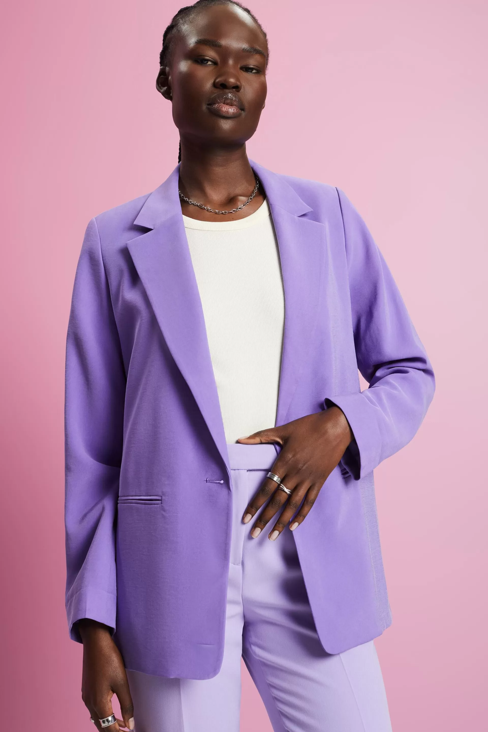 Einreihiger Blazer-ESPRIT Flash Sale