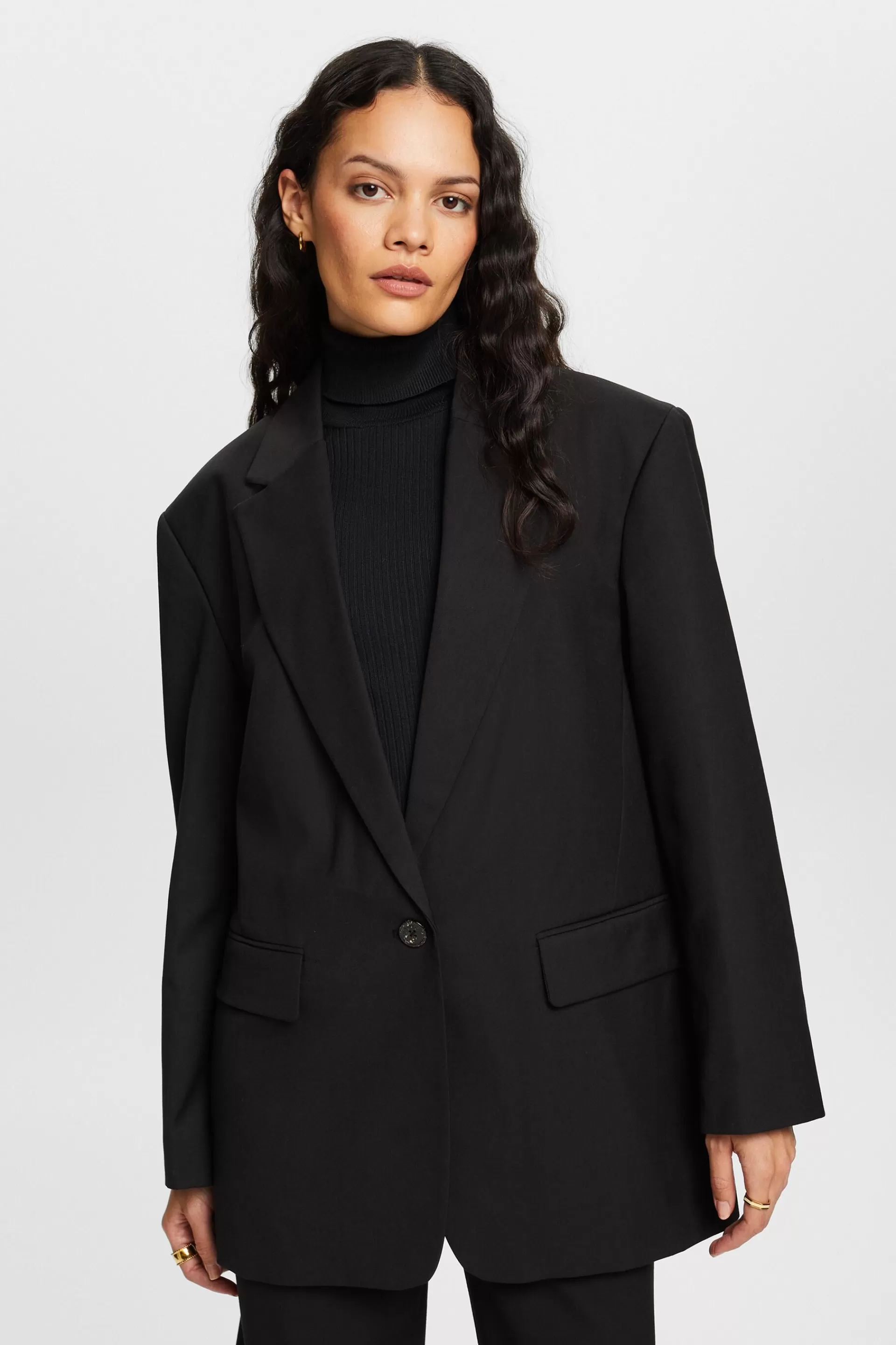 Einreihiger Oversized Blazer-ESPRIT Discount