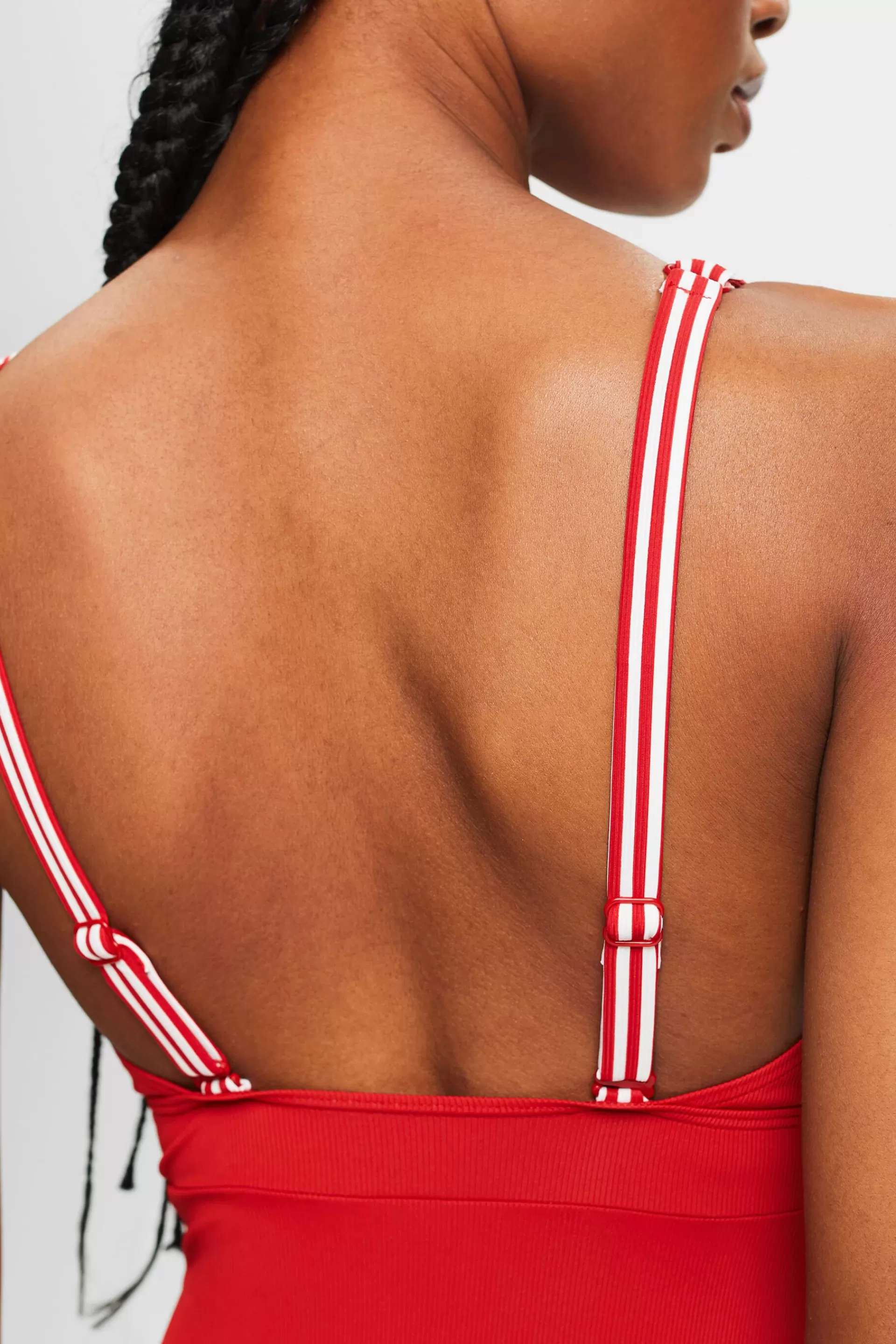 Einteiliger Badeanzug mit Streifen-ESPRIT Flash Sale
