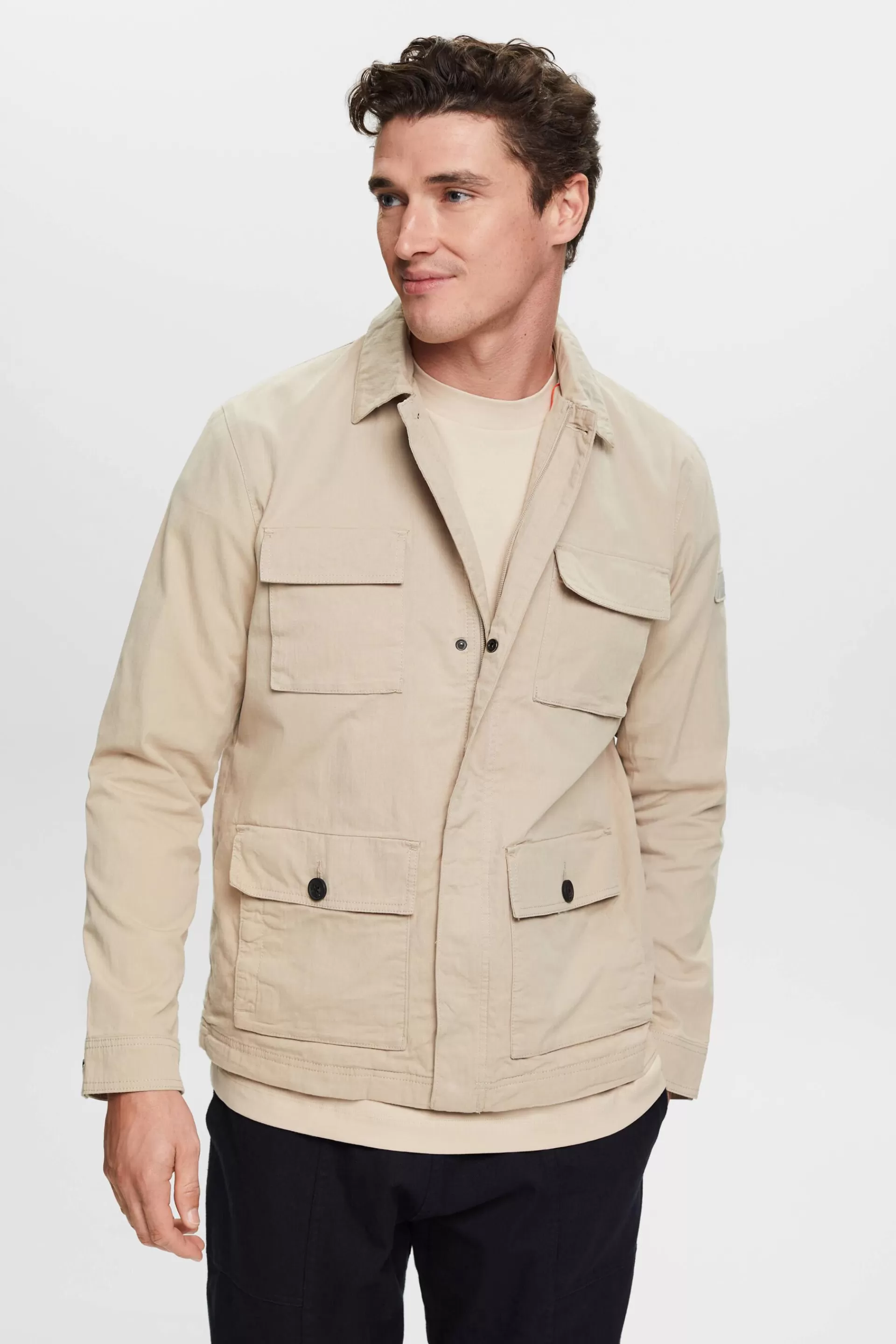Field-Jacke aus Baumwollmix-ESPRIT Clearance