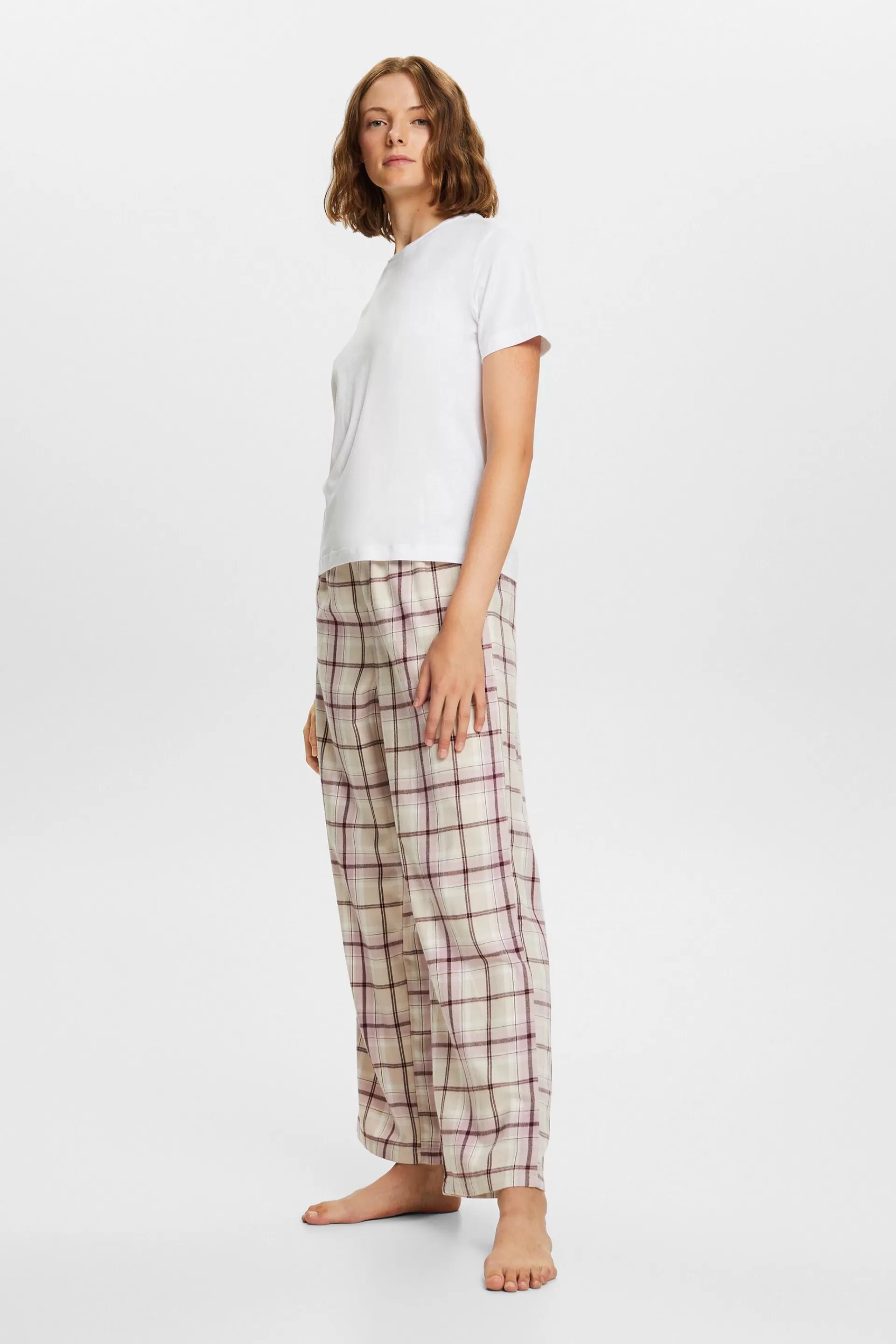 Flanell-Pyjamahose-ESPRIT Cheap