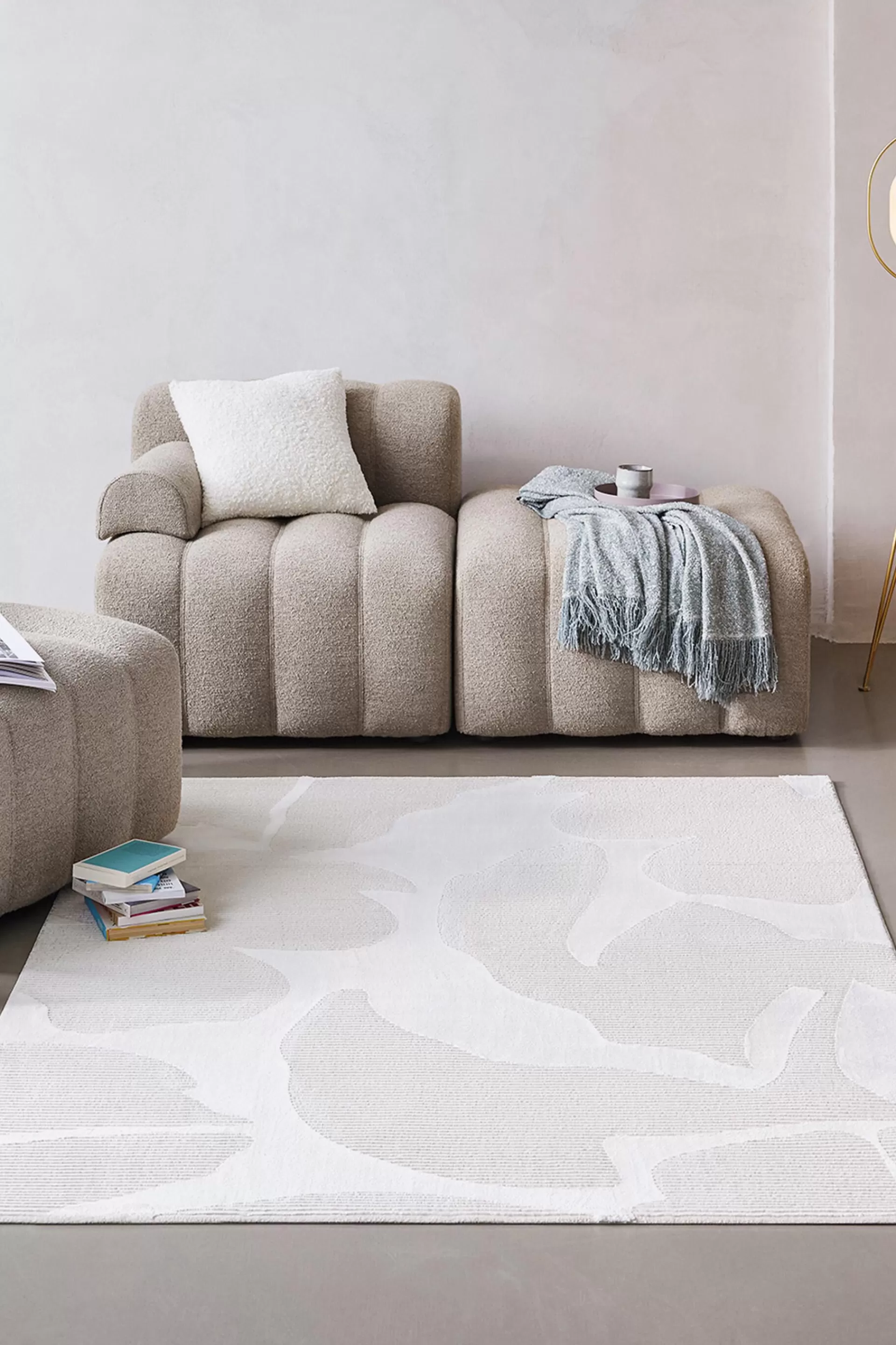 Floraler Kurzflorteppich Sara-ESPRIT Flash Sale
