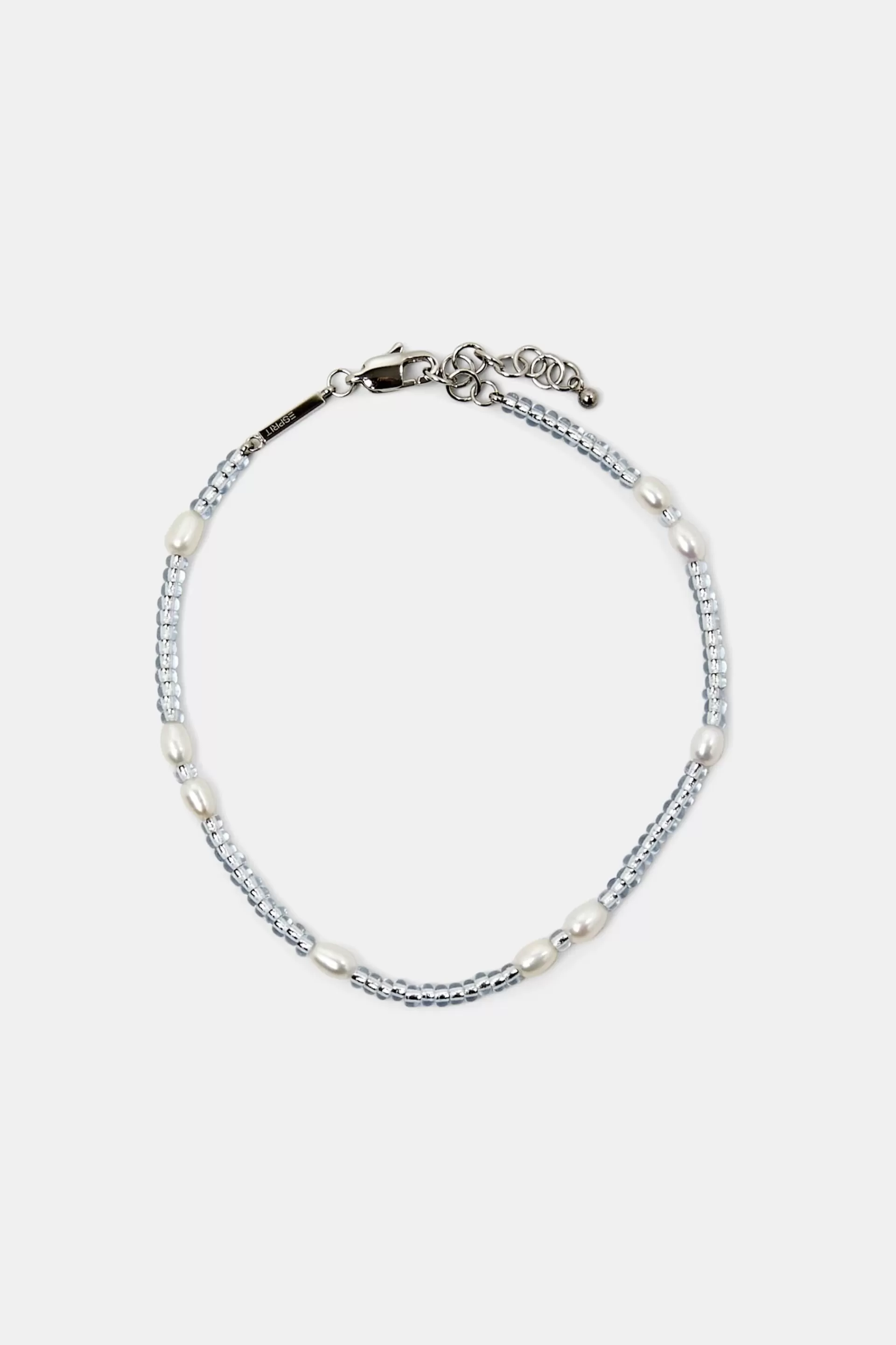 Fußkettchen aus Edelstahl im Kugeldesign-ESPRIT Outlet