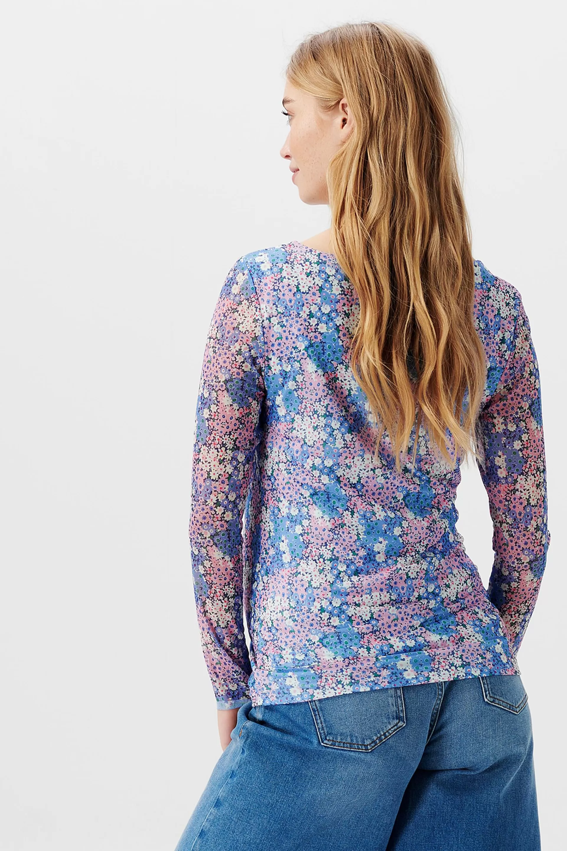 Geblümtes Longsleeve-ESPRIT Cheap