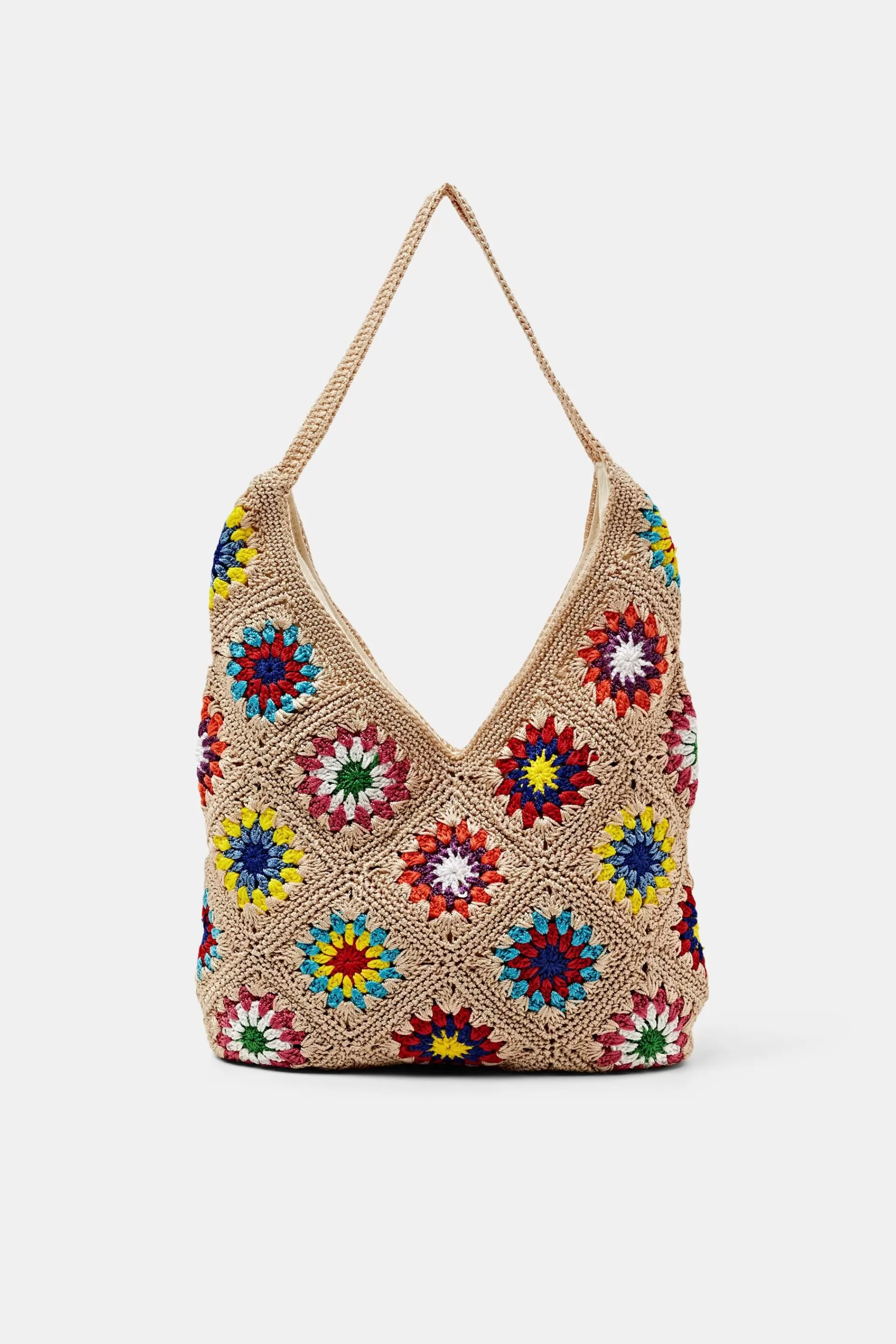 Gehäkelte Tote Bag-ESPRIT Flash Sale
