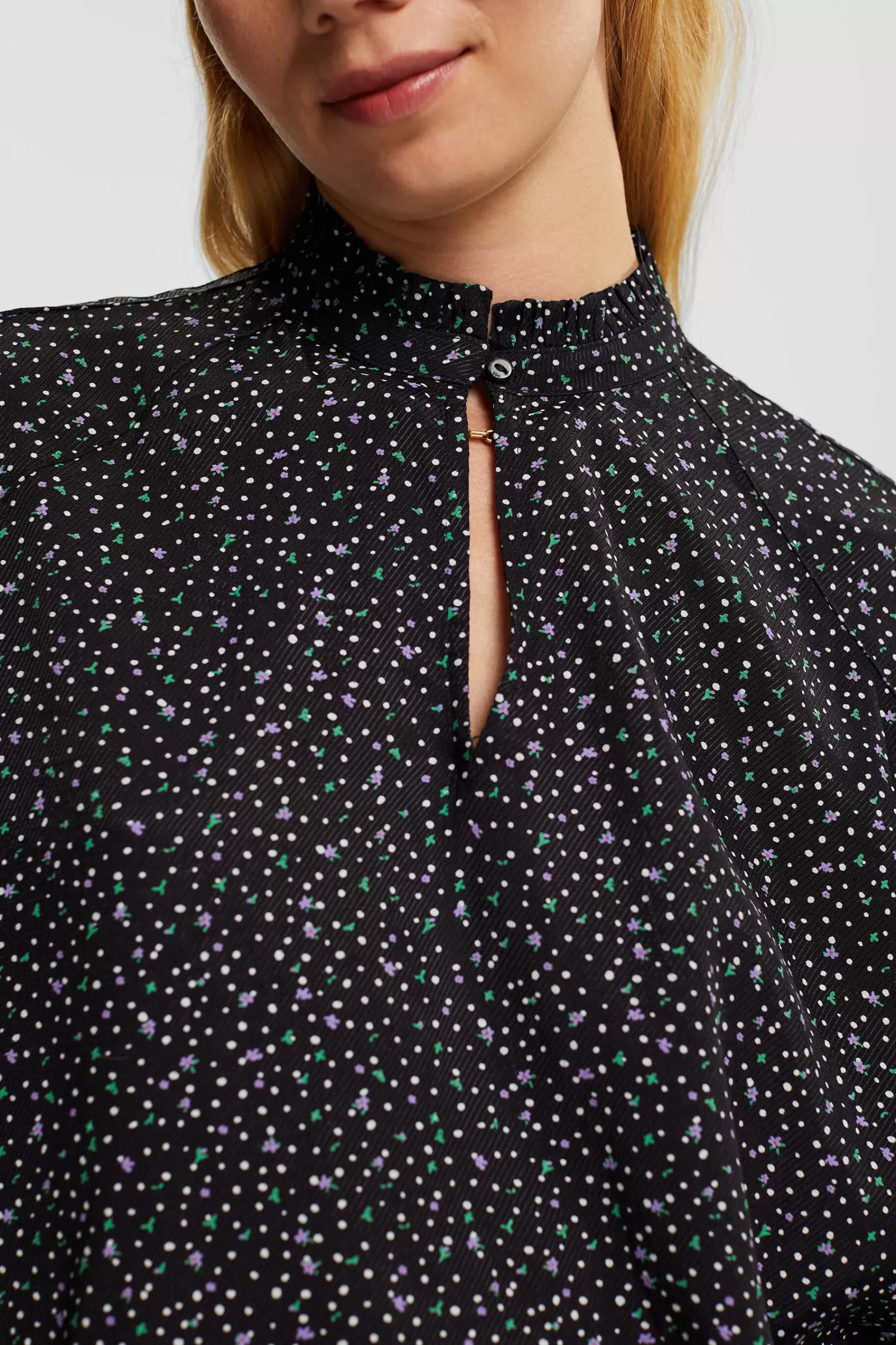 Gemusterte Bluse-ESPRIT Best Sale