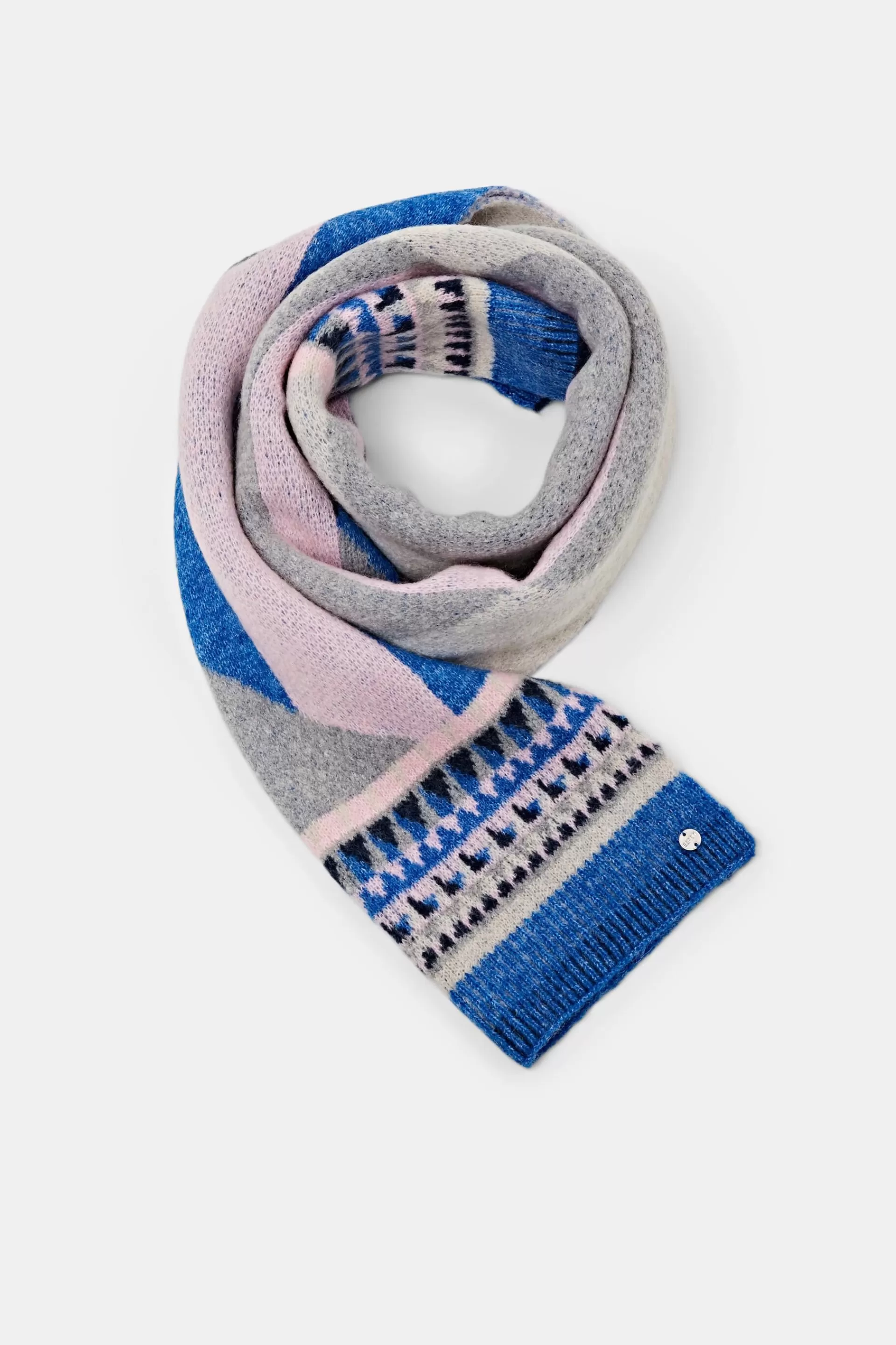 Gemusterter Schal aus Mohair-Mix-ESPRIT Best
