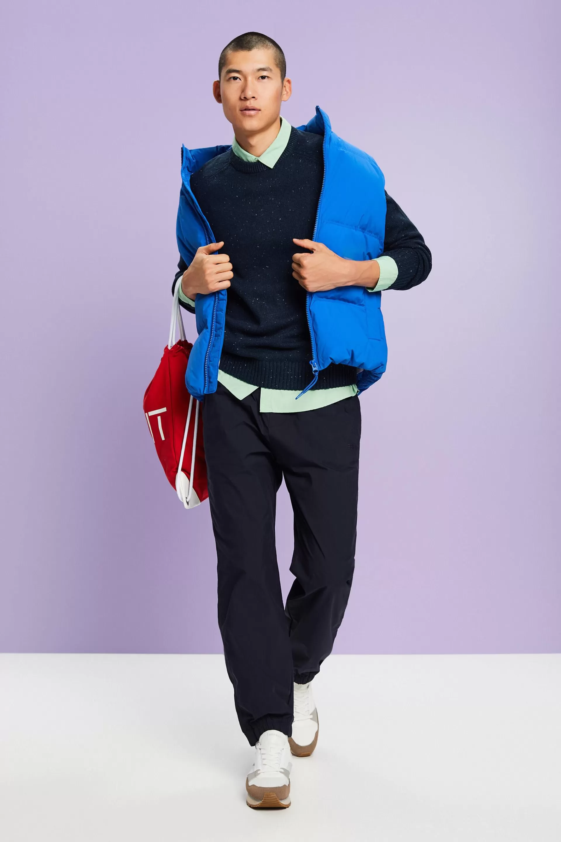Genoppter Rundhalspullover-ESPRIT Cheap