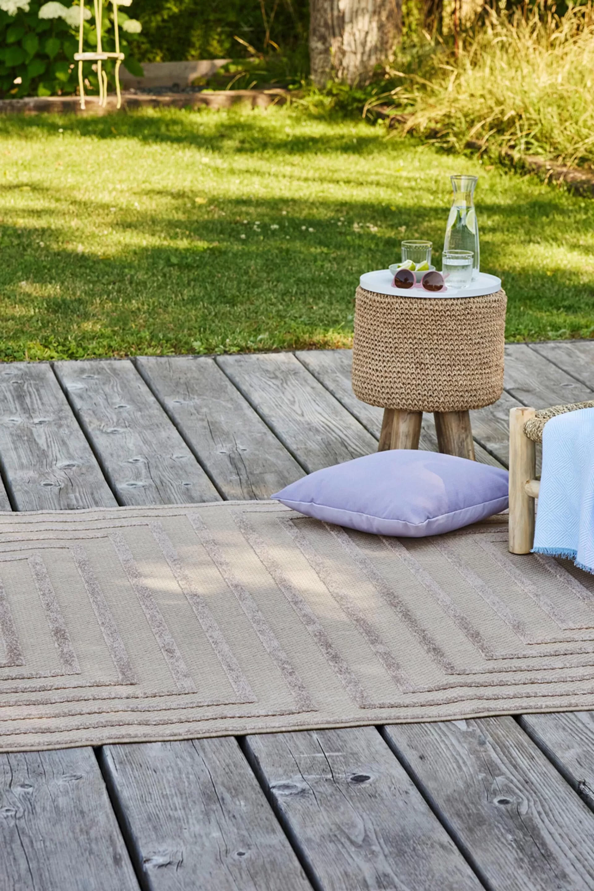 Geometrischer Outdoor-Teppich Carolina-ESPRIT Best Sale