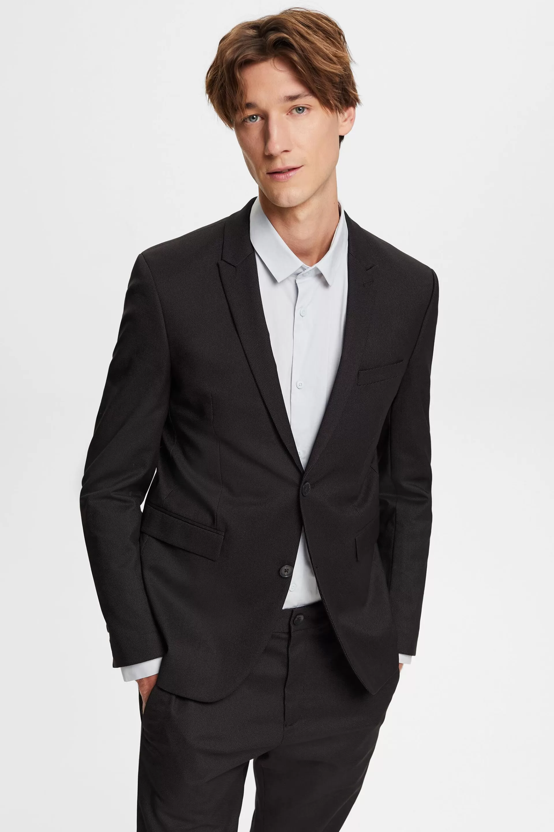 Gepunkteter Blazer-ESPRIT Fashion