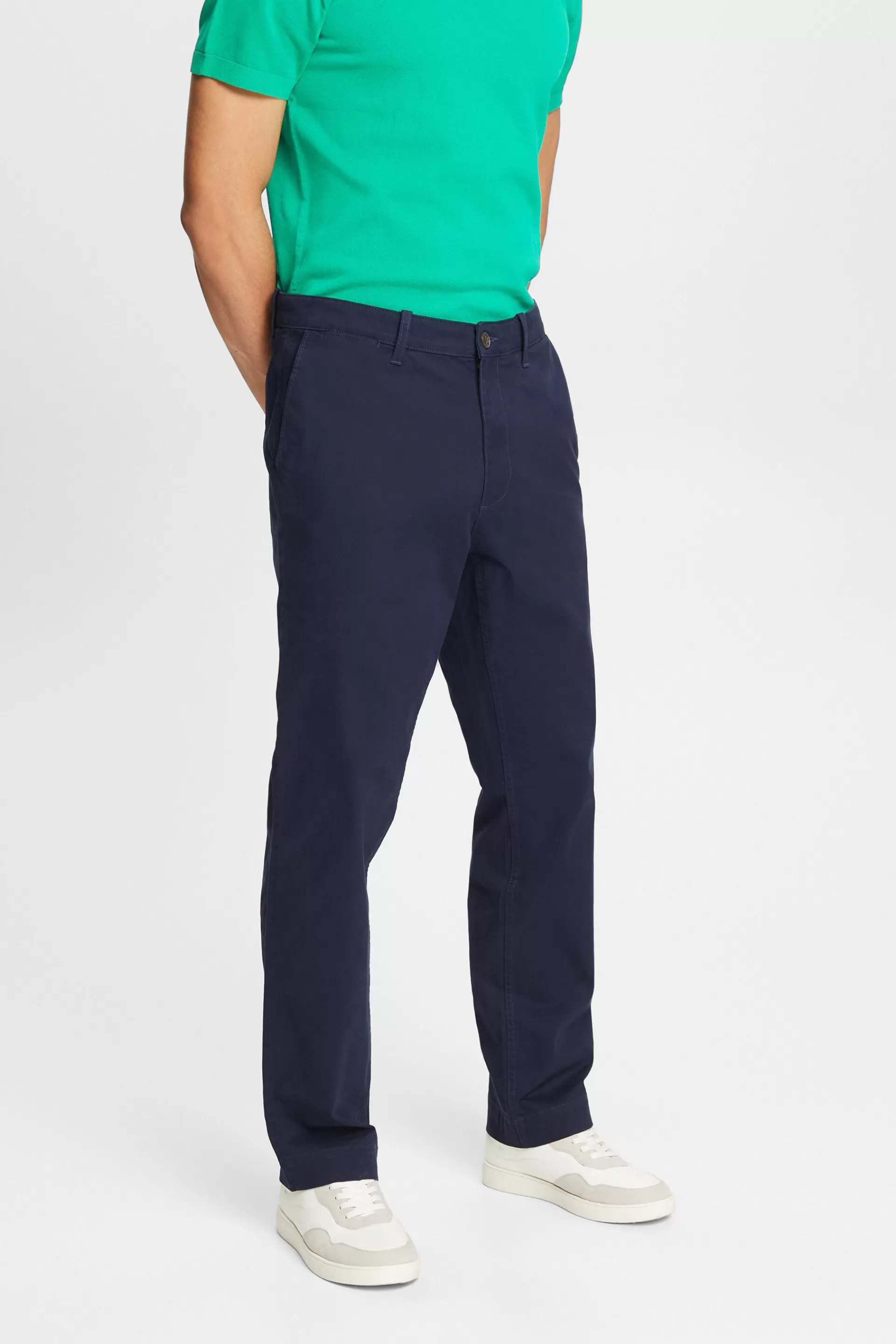 Gerade geschnittene Baumwoll-Chino-ESPRIT Fashion