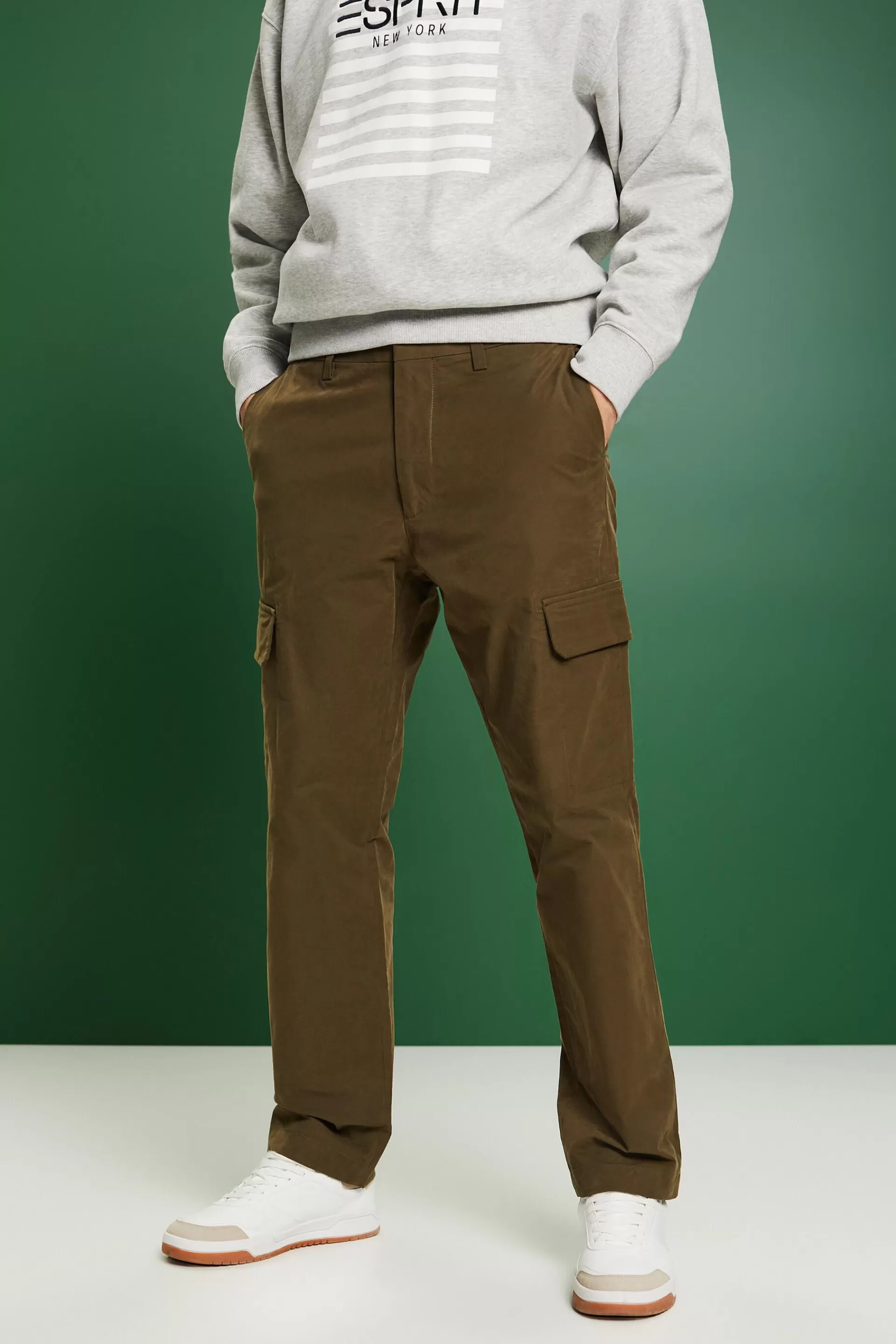 Gerade geschnittene Cargohose-ESPRIT Fashion