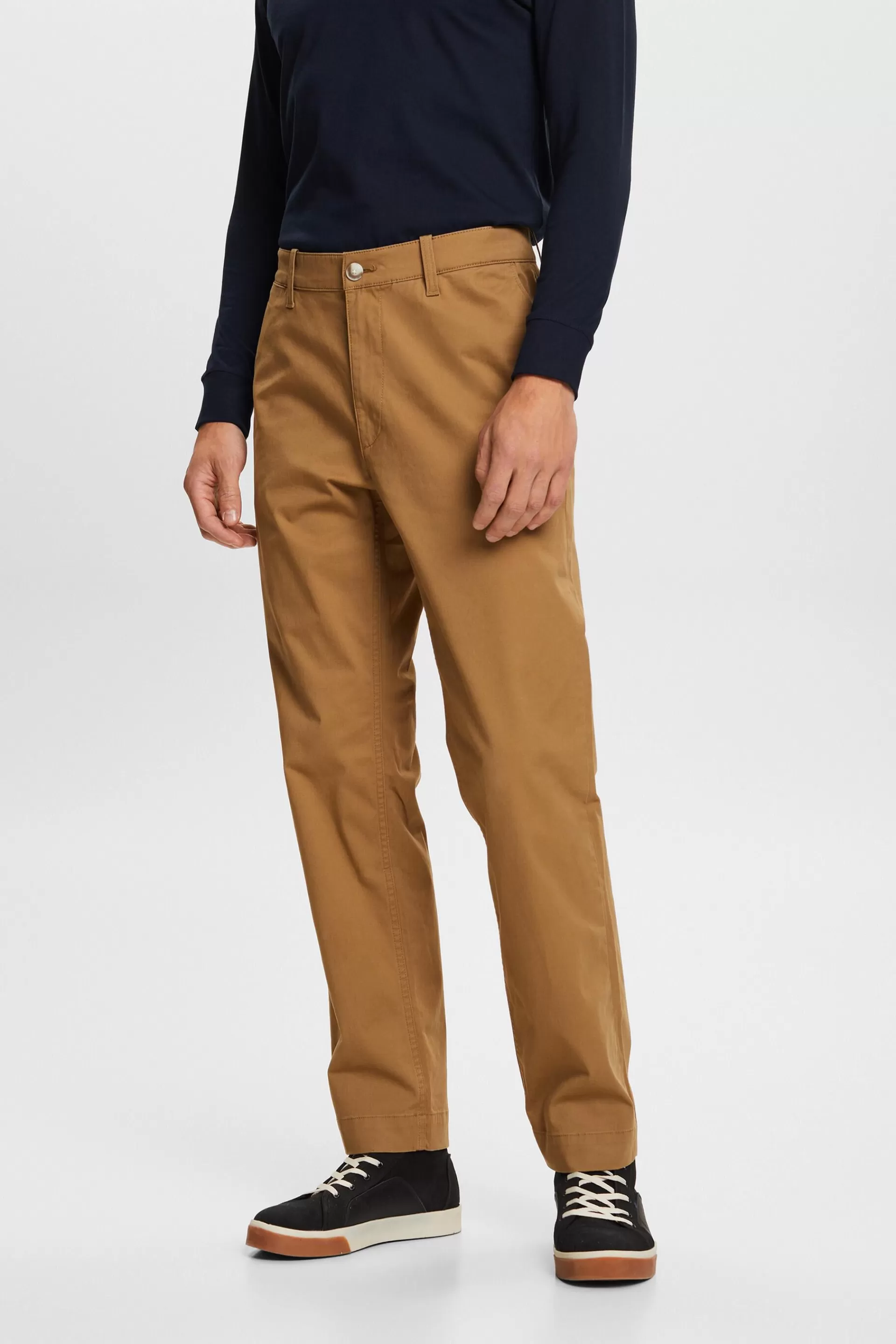 Gerade geschnittene Chino aus Baumwolltwill-ESPRIT Cheap