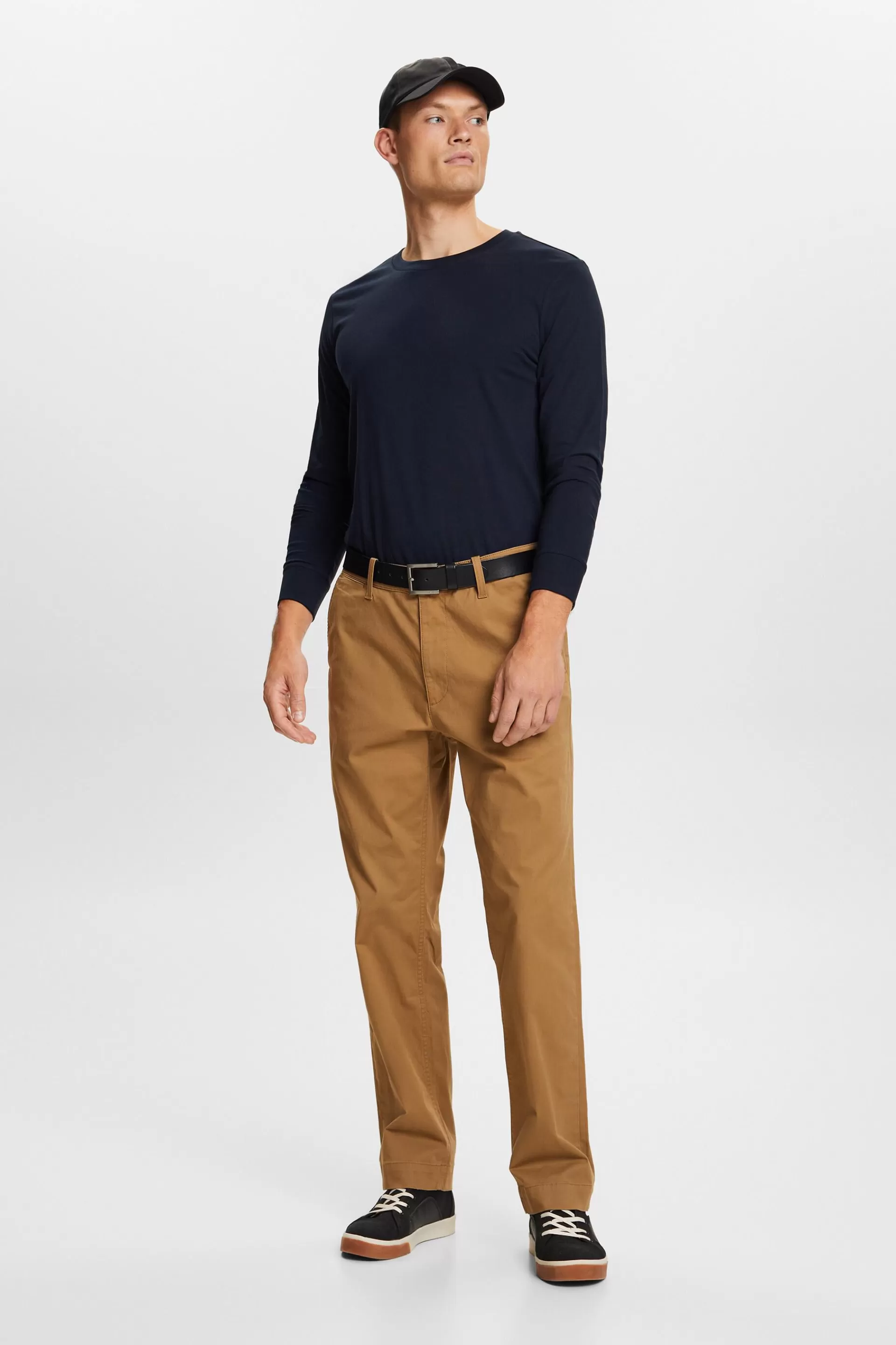 Gerade geschnittene Chino aus Baumwolltwill-ESPRIT Cheap