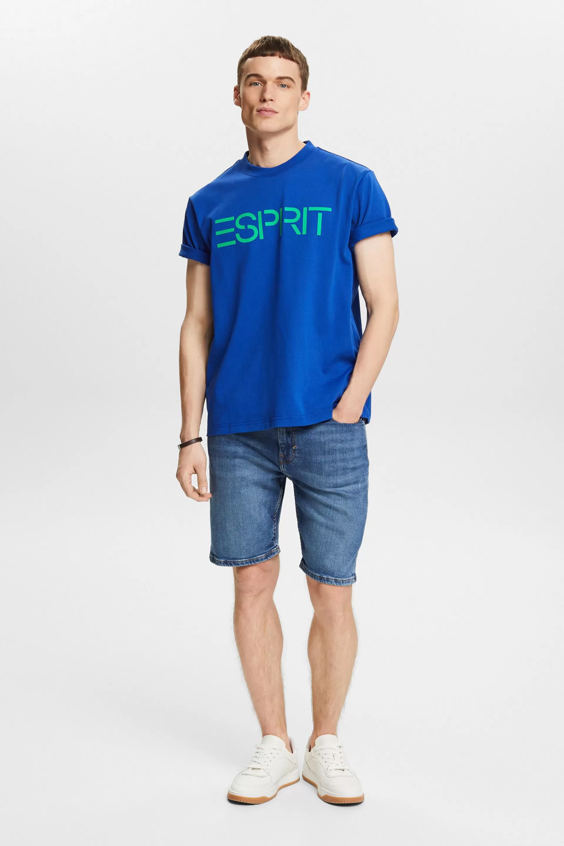 Gerade geschnittene Jeansshorts-ESPRIT Hot