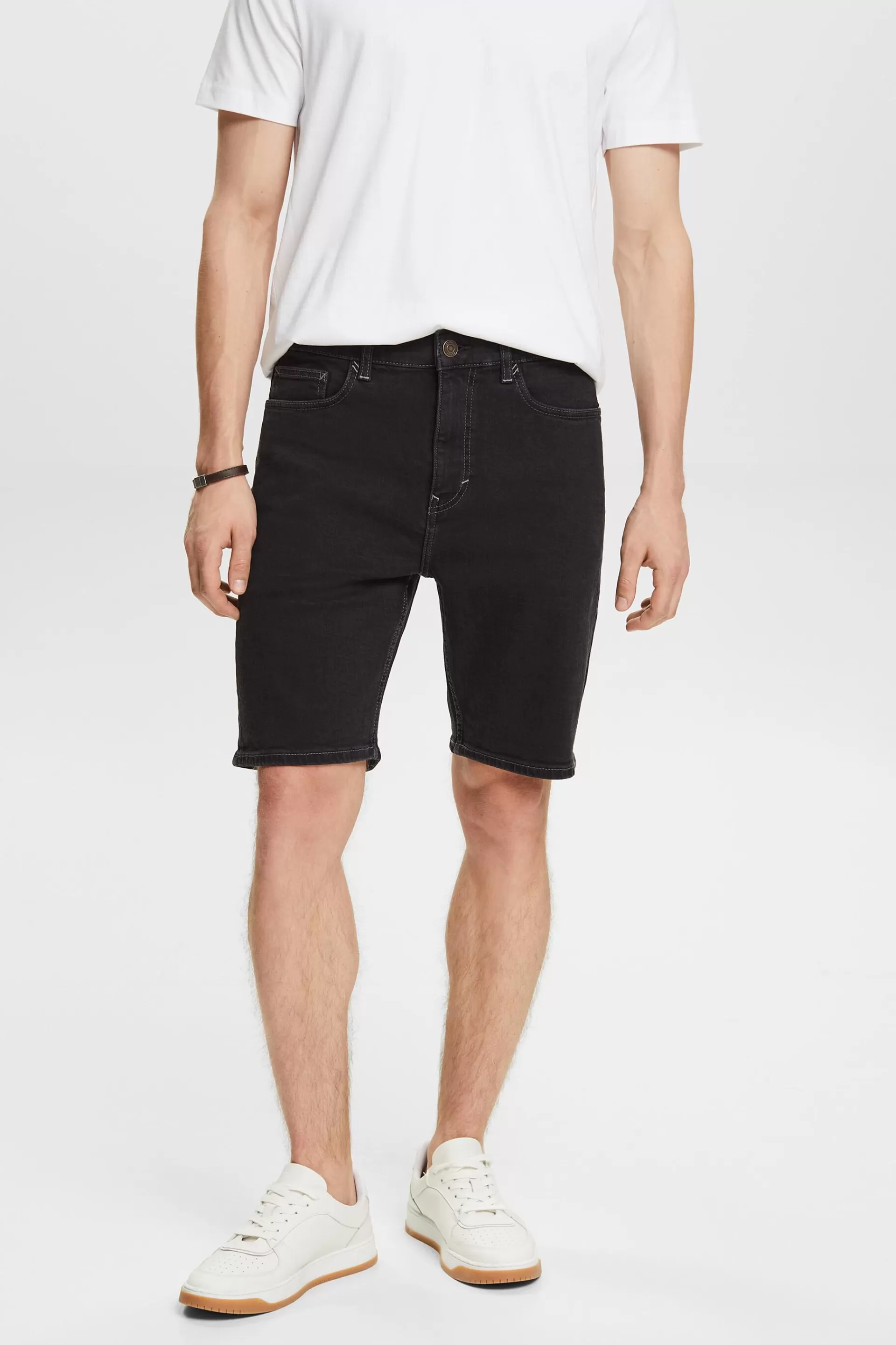 Gerade geschnittene Jeansshorts-ESPRIT Store